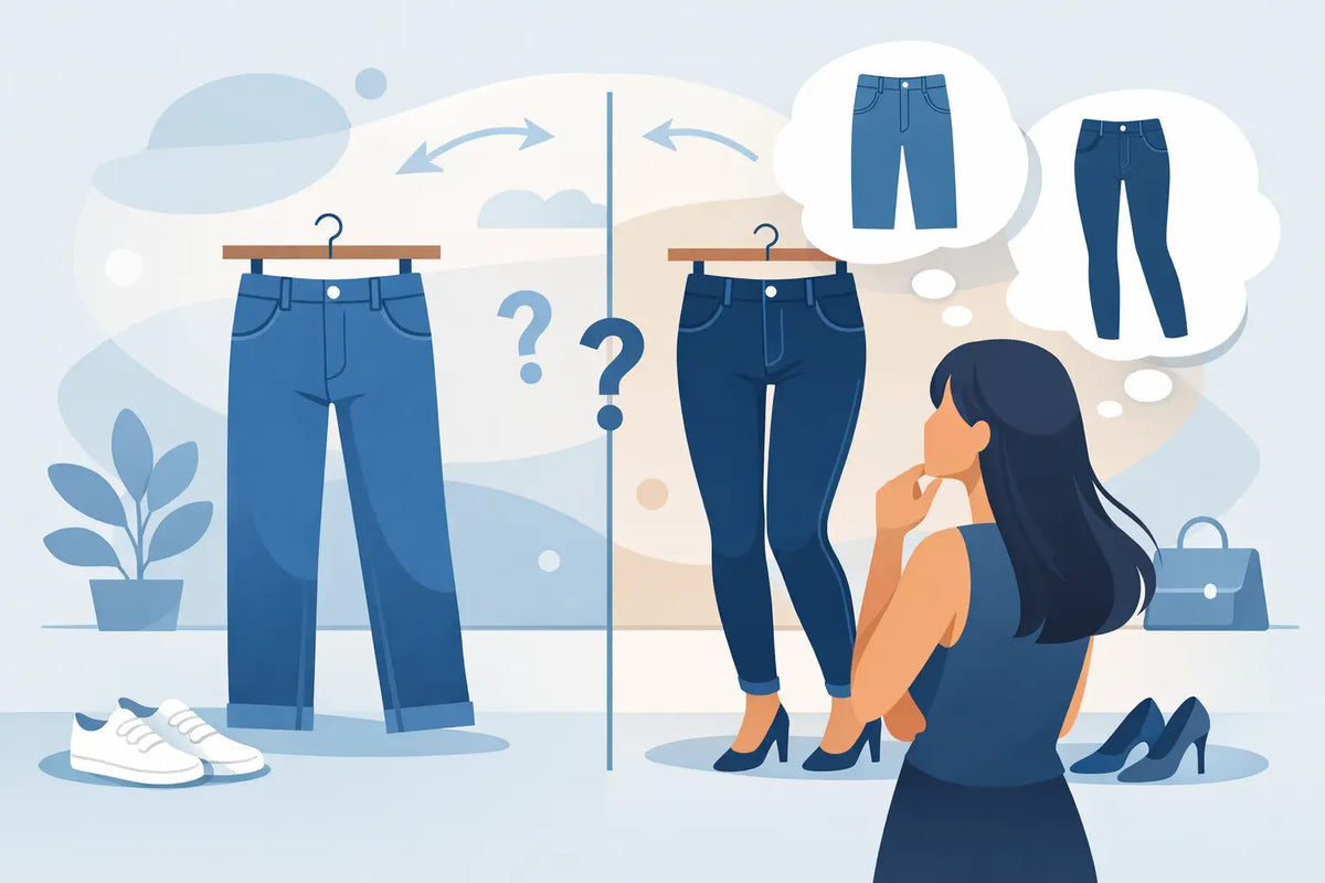 גזרה ישרה מול סקיני - איזה ג'ינס מתאים לך?