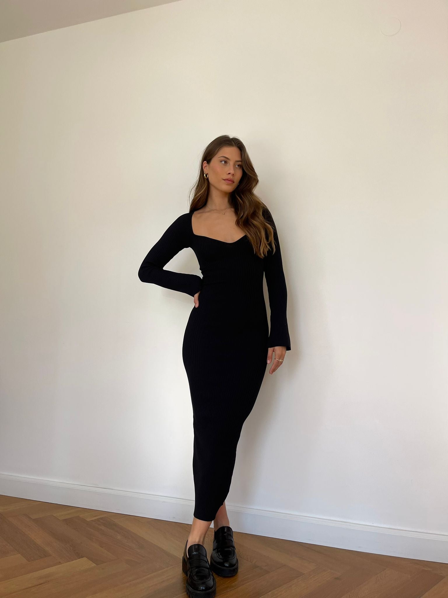 שמלת סריג קלייר