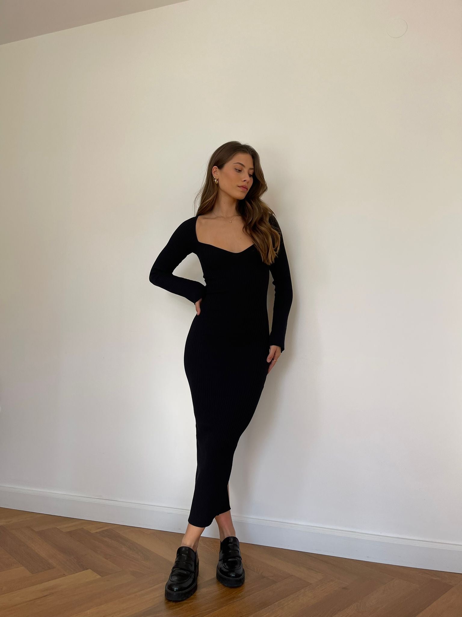 שמלת סריג קלייר