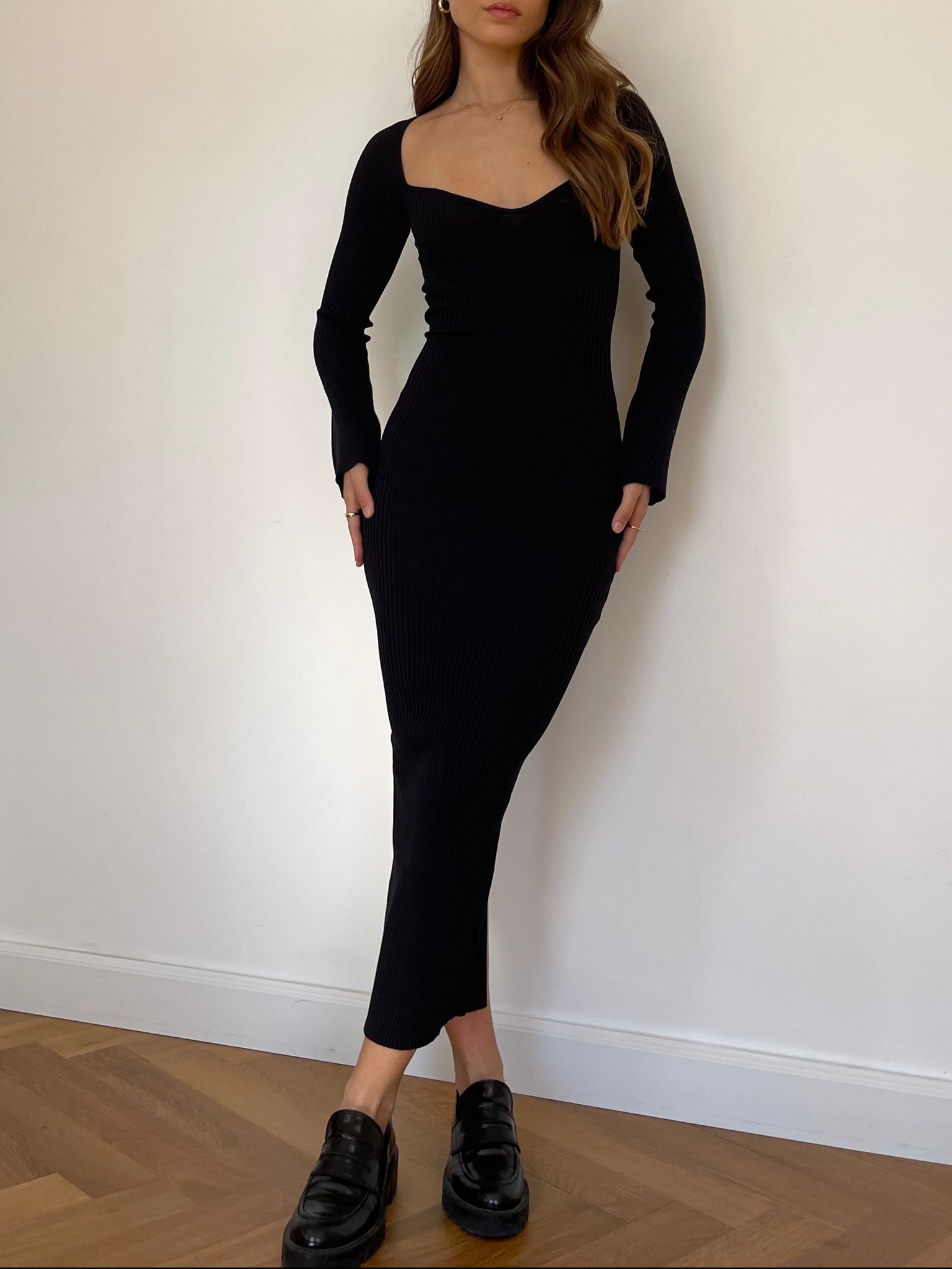 שמלת סריג קלייר