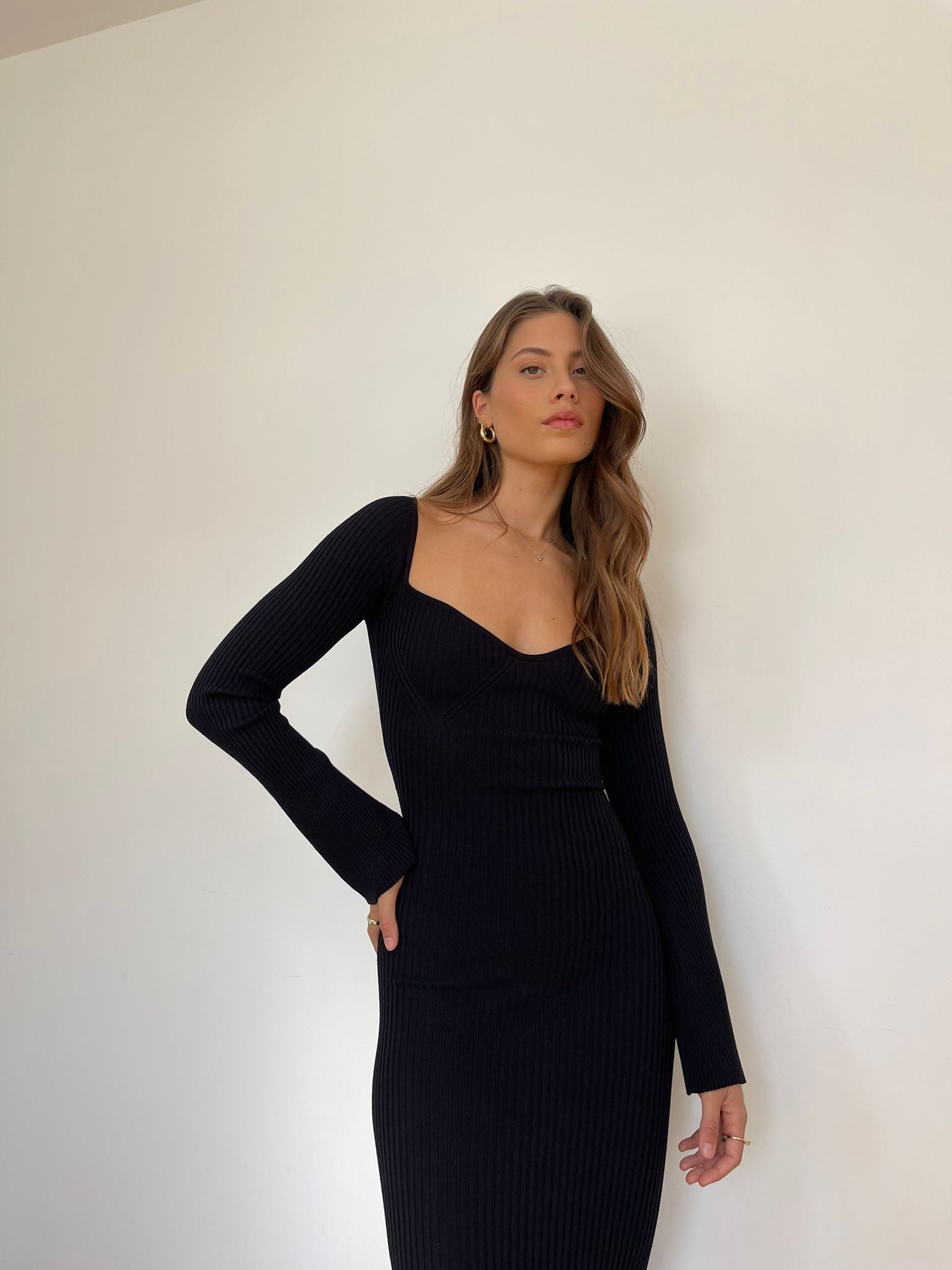 שמלת סריג קלייר