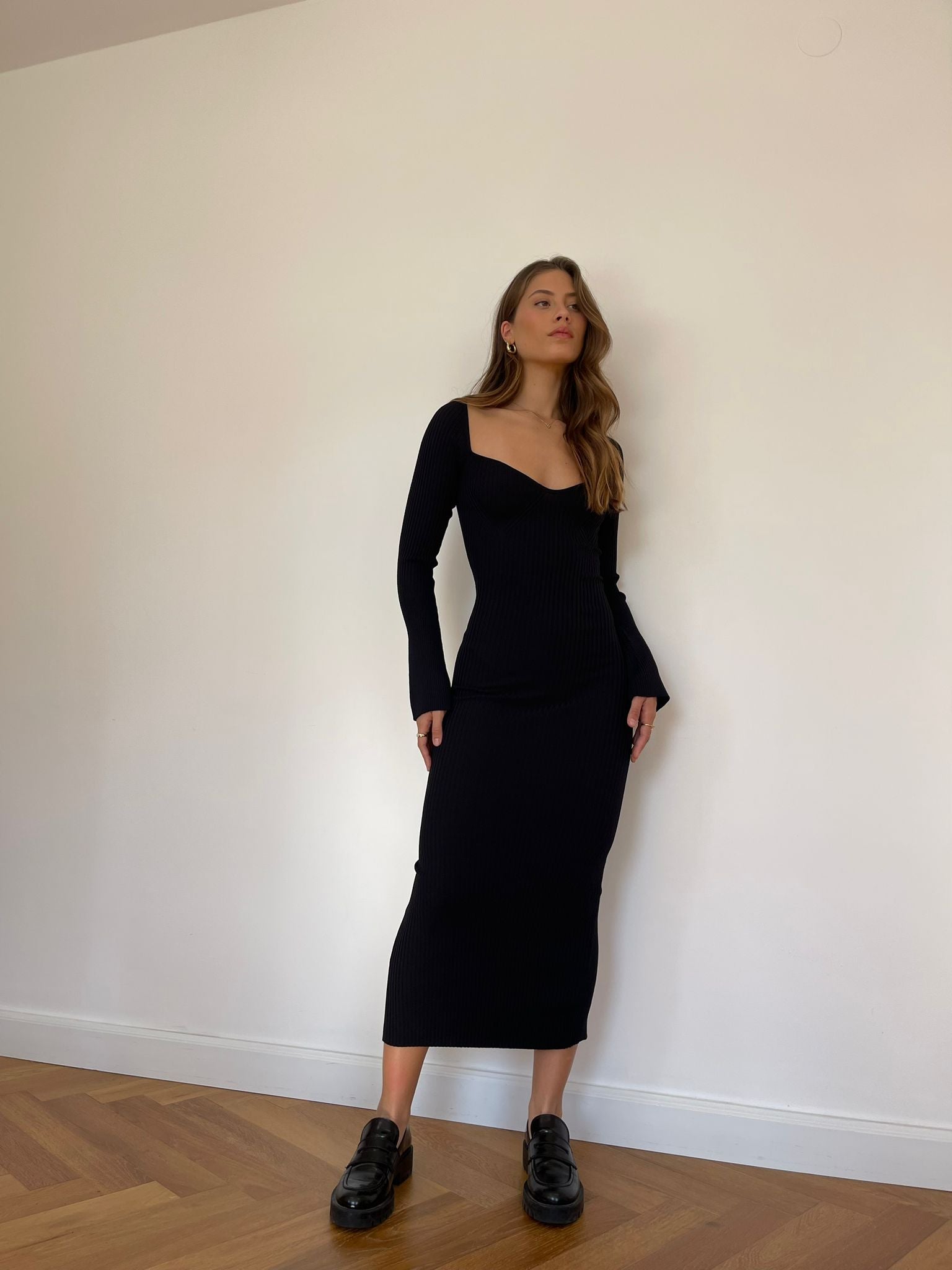 שמלת סריג קלייר