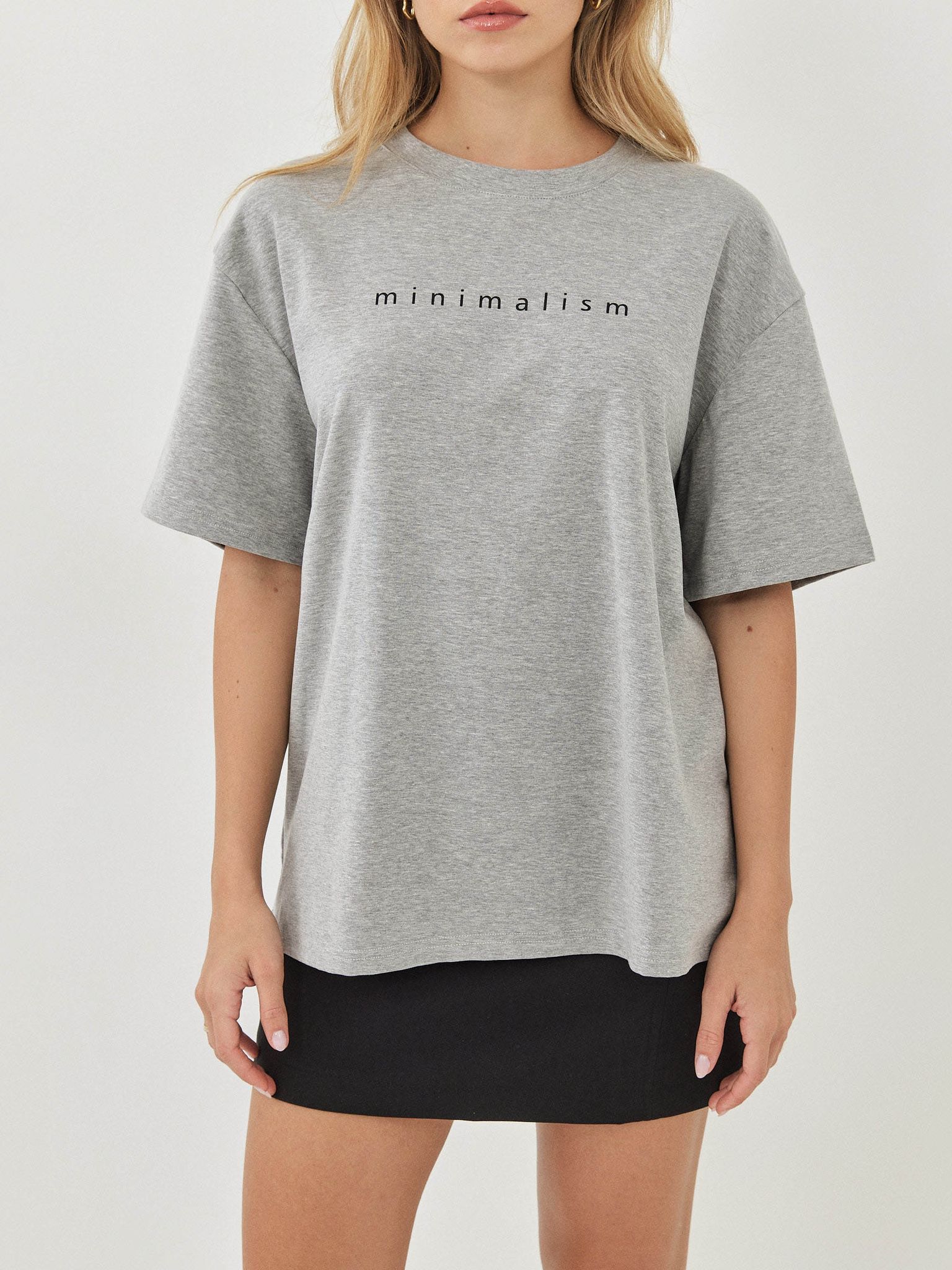 טישירט אוברסייז MINIMALISM