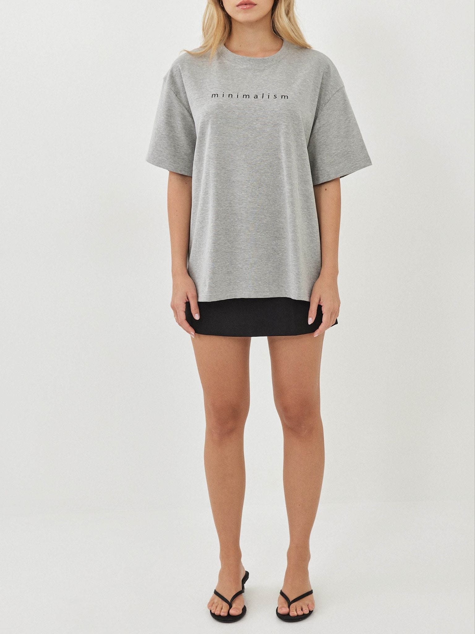 טישירט אוברסייז MINIMALISM