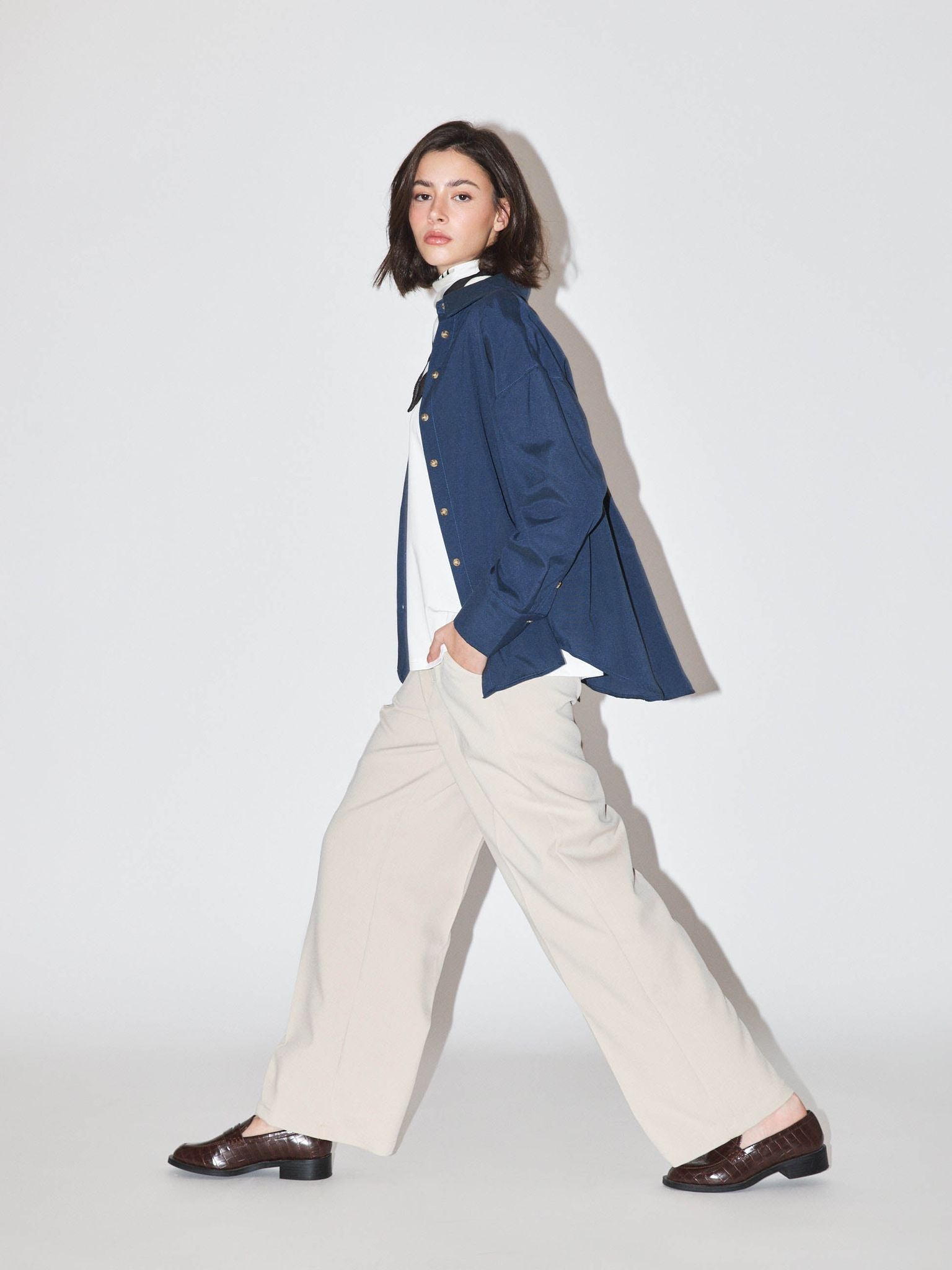 מכופתרת מורגן