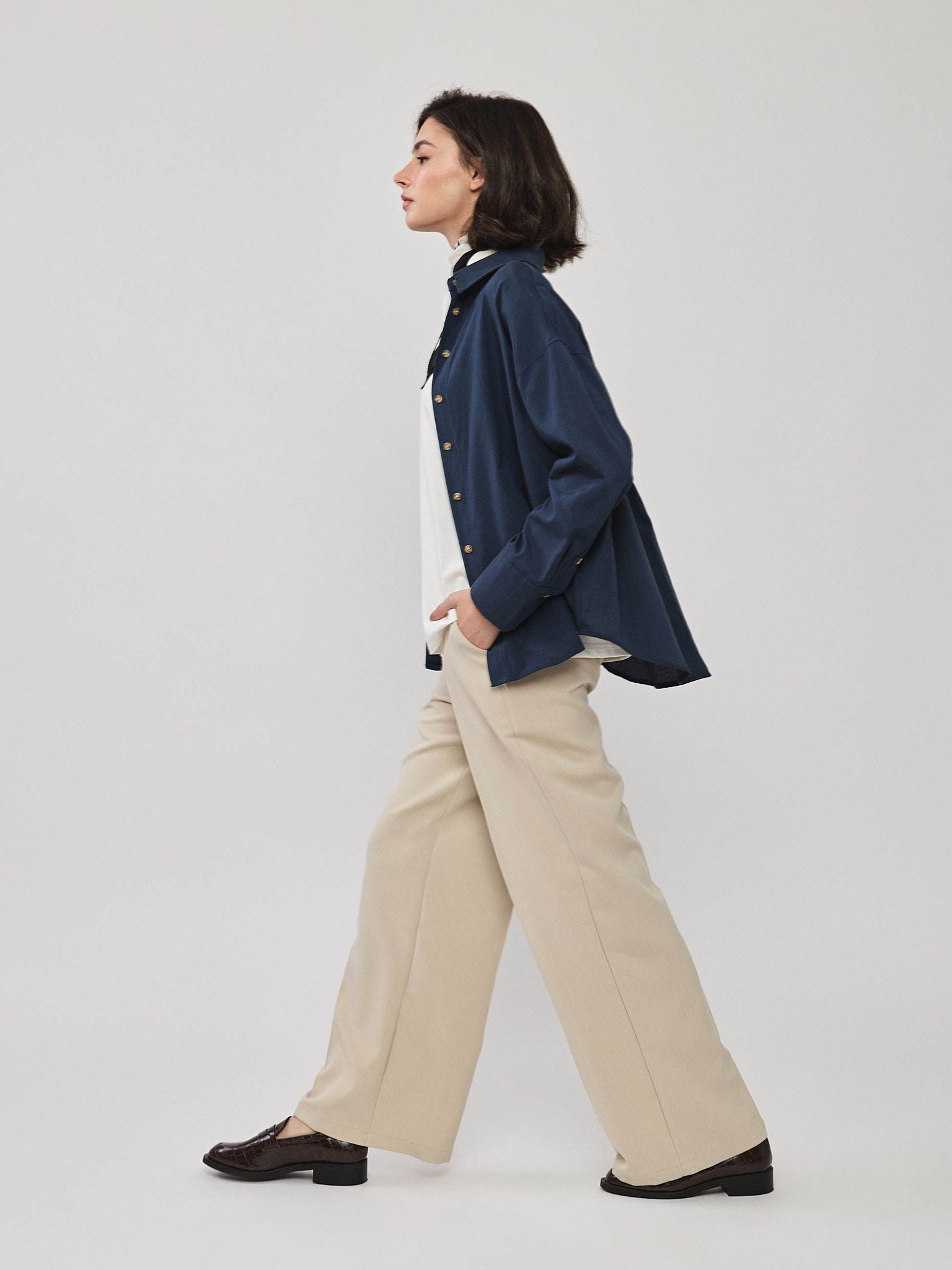 מכופתרת מורגן