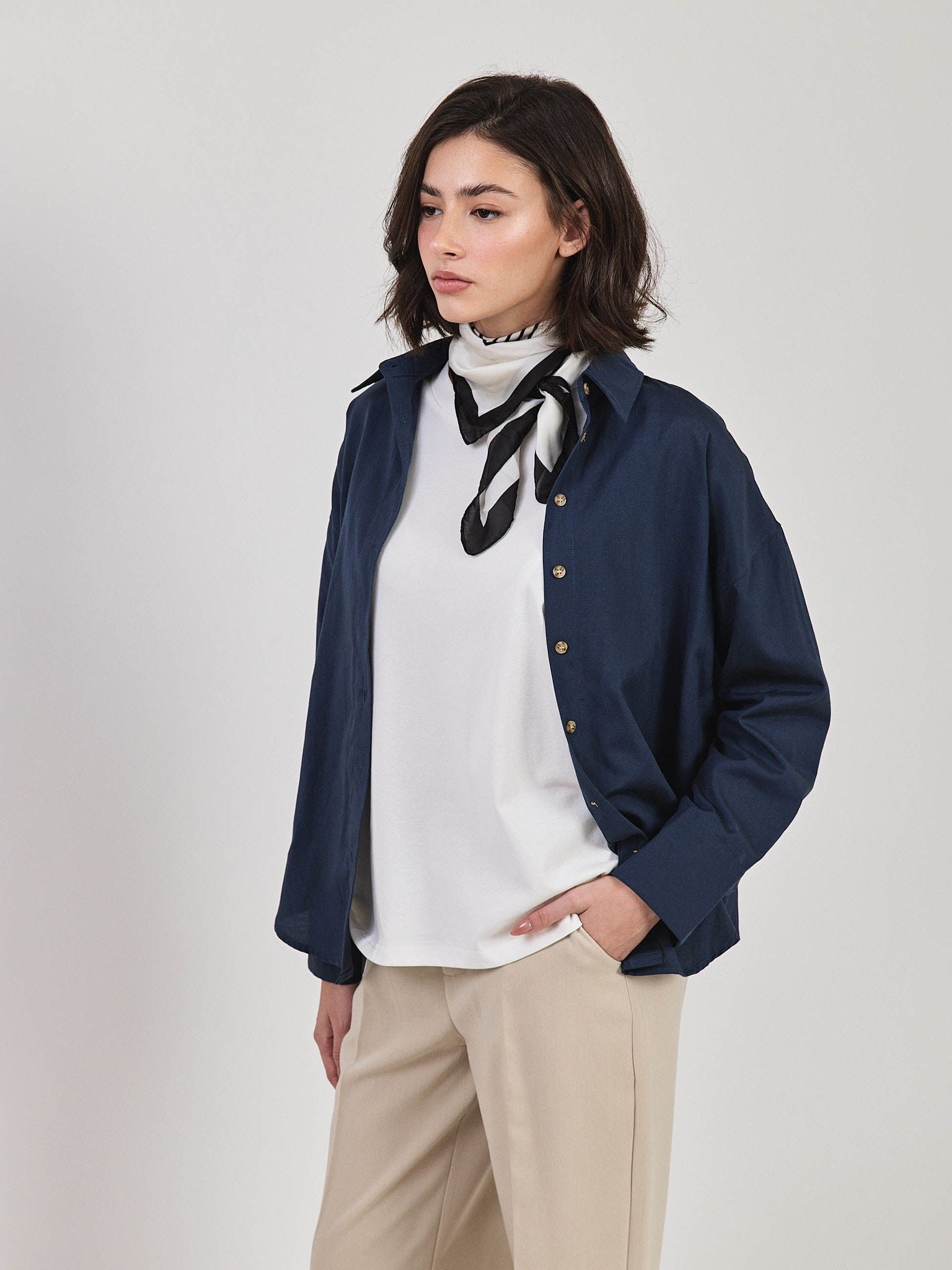 מכופתרת מורגן