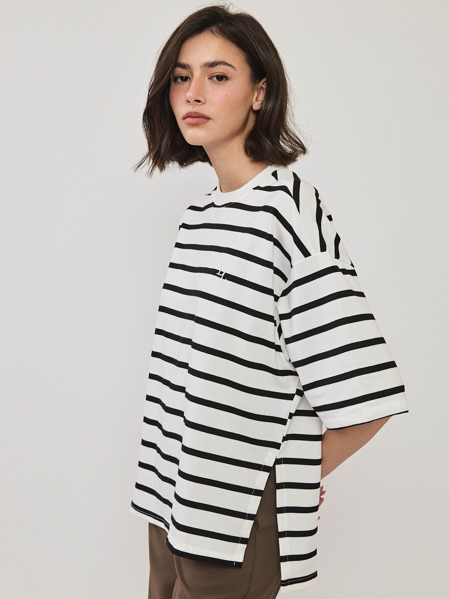 טישירט פסים שוגי