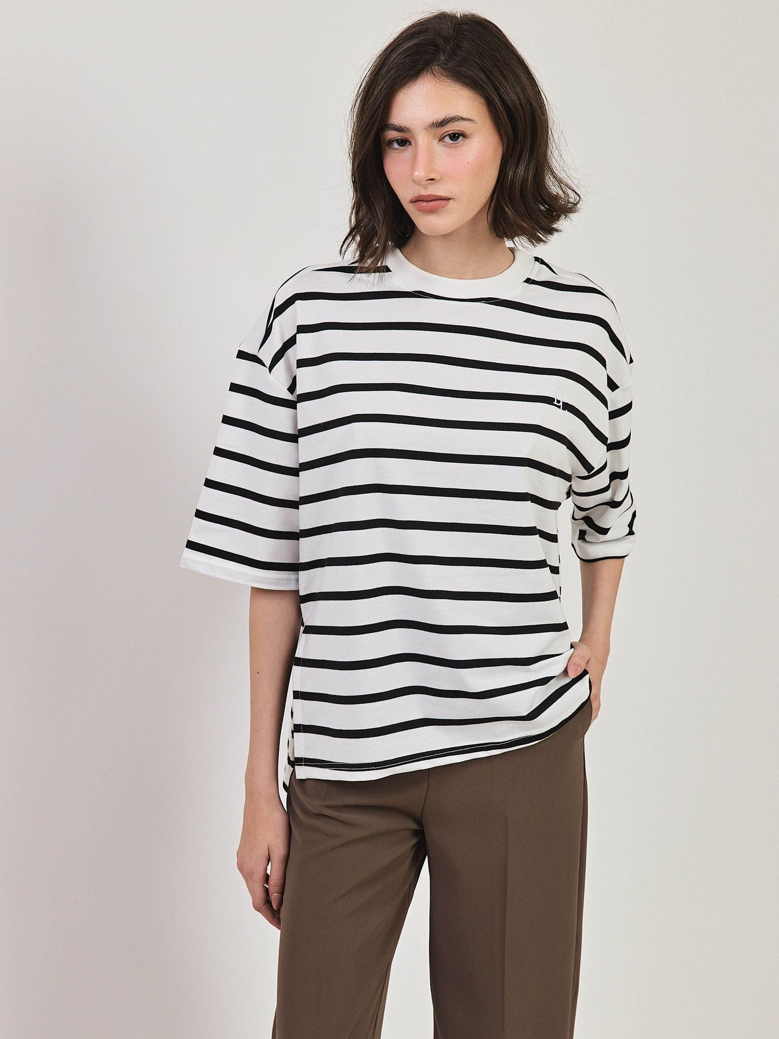 טישירט פסים שוגי