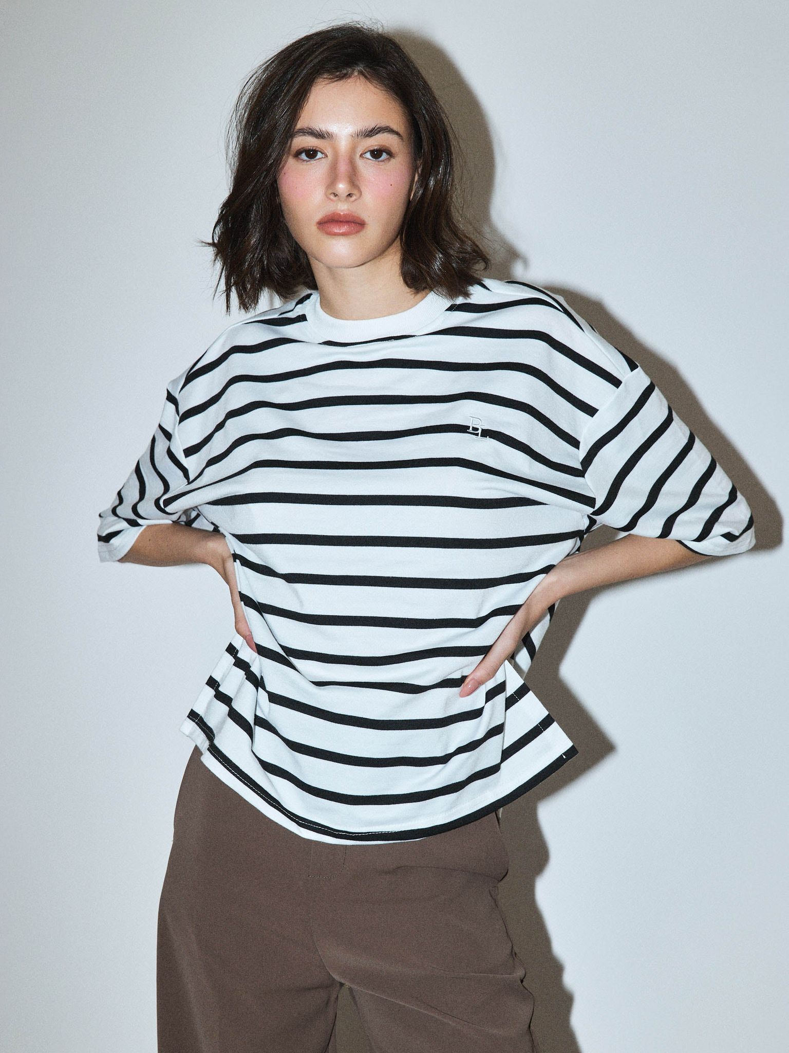 טישירט פסים שוגי