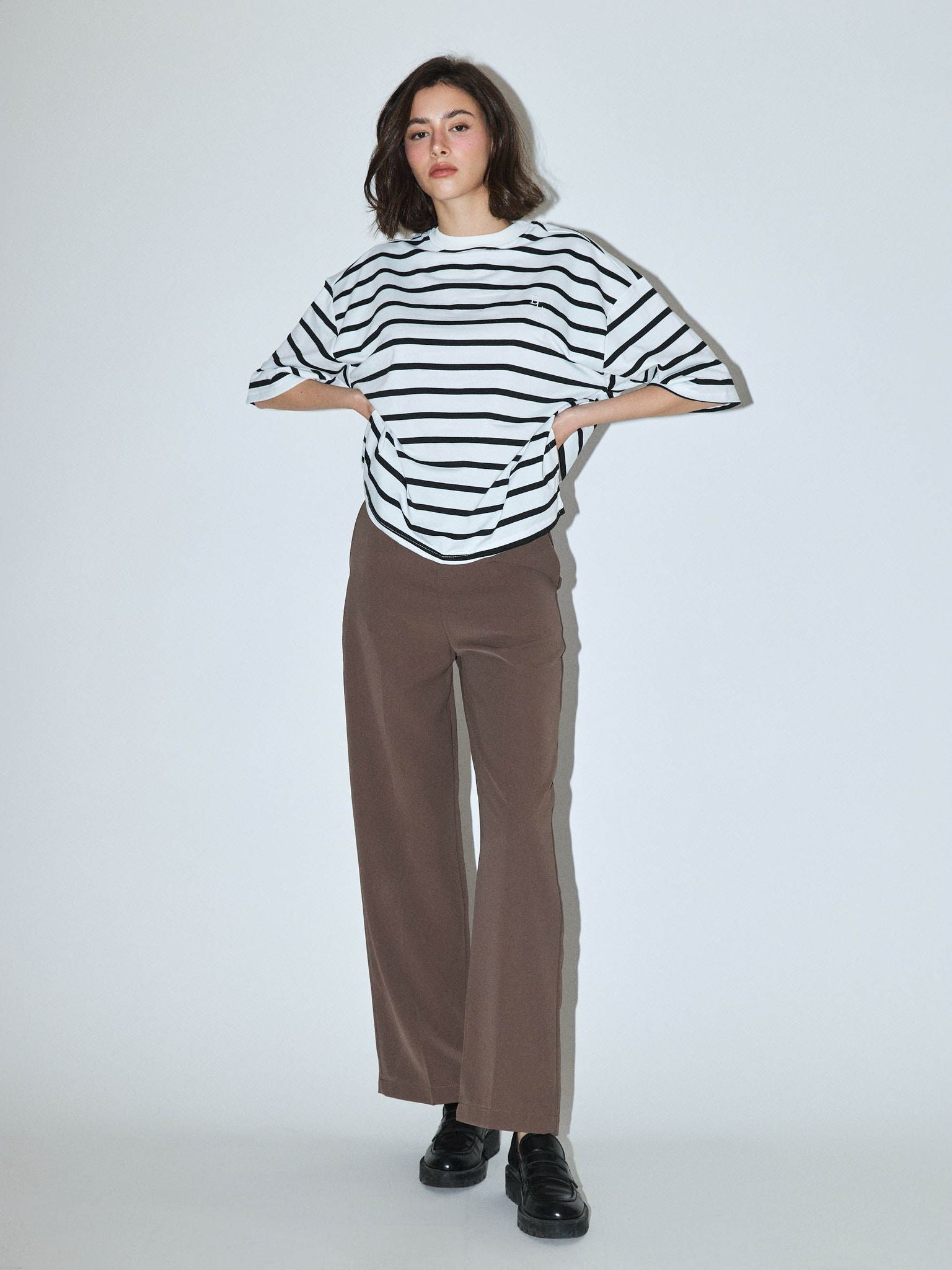 טישירט פסים שוגי