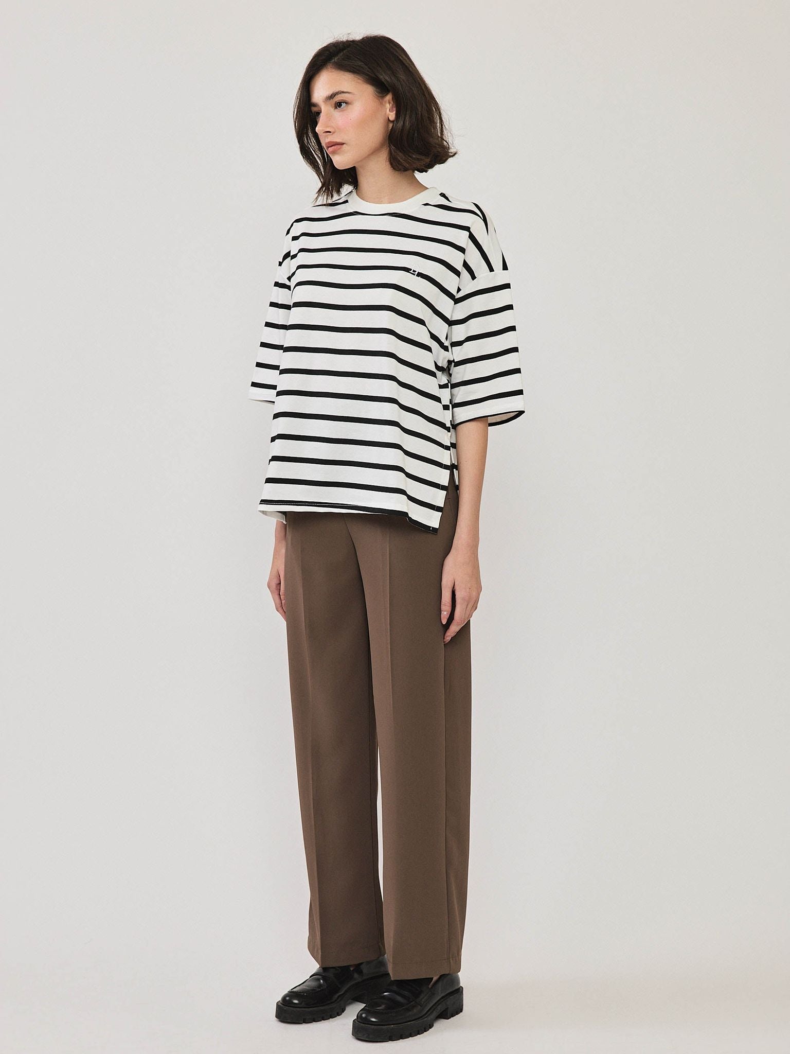 טישירט פסים שוגי