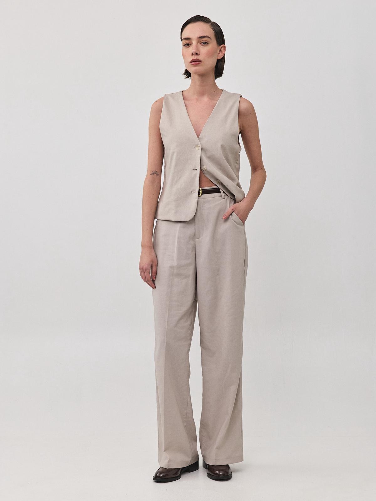 מכנסי פשתן מונטנגרו