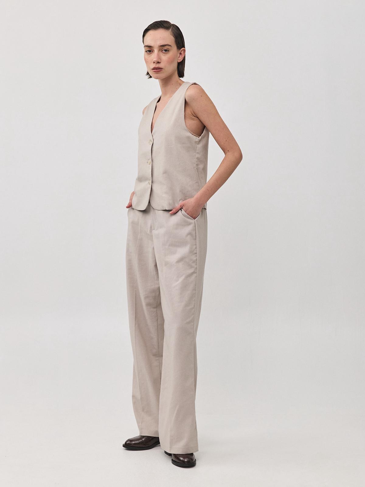 מכנסי פשתן מונטנגרו