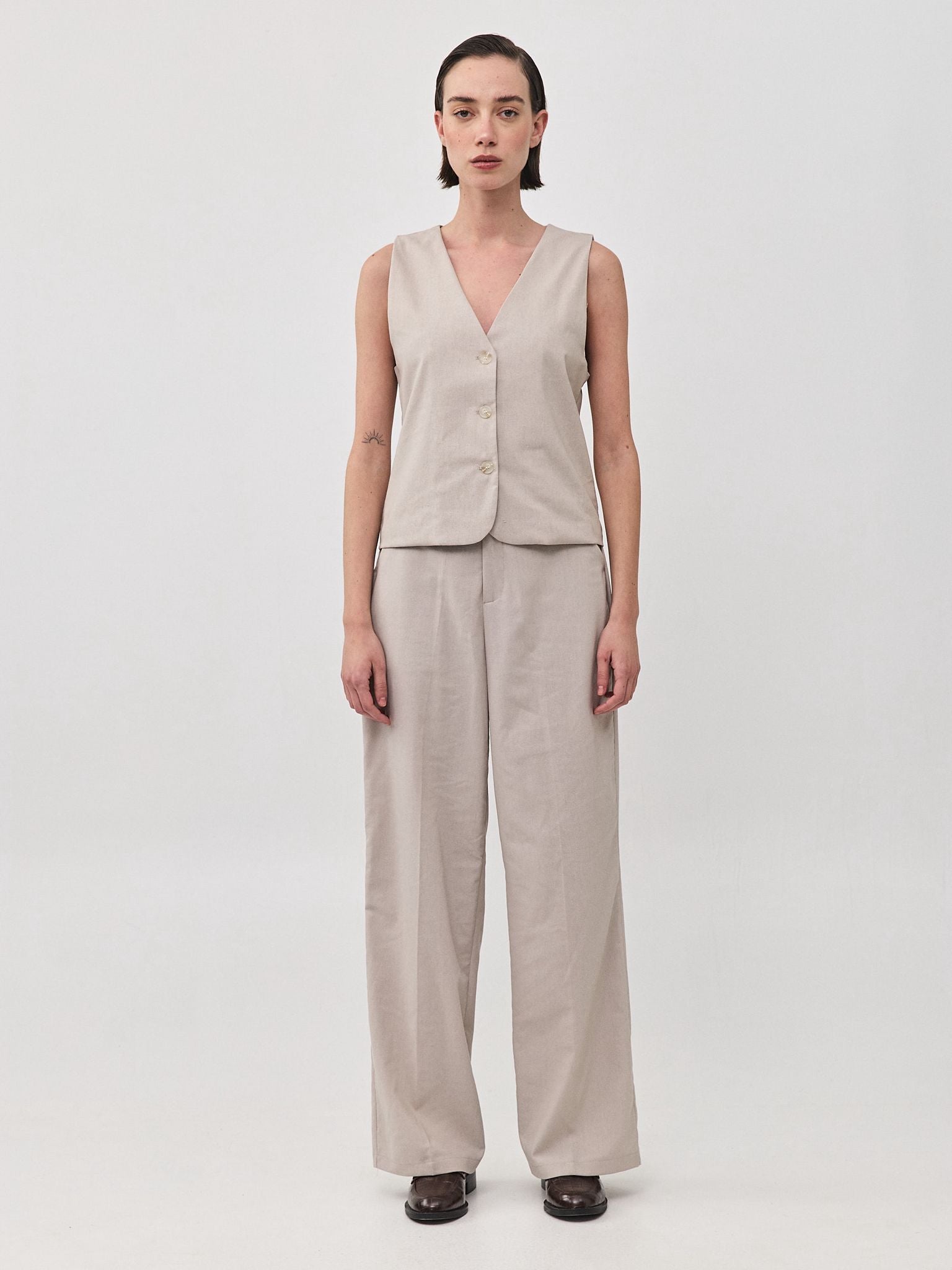 מכנסי פשתן מונטנגרו