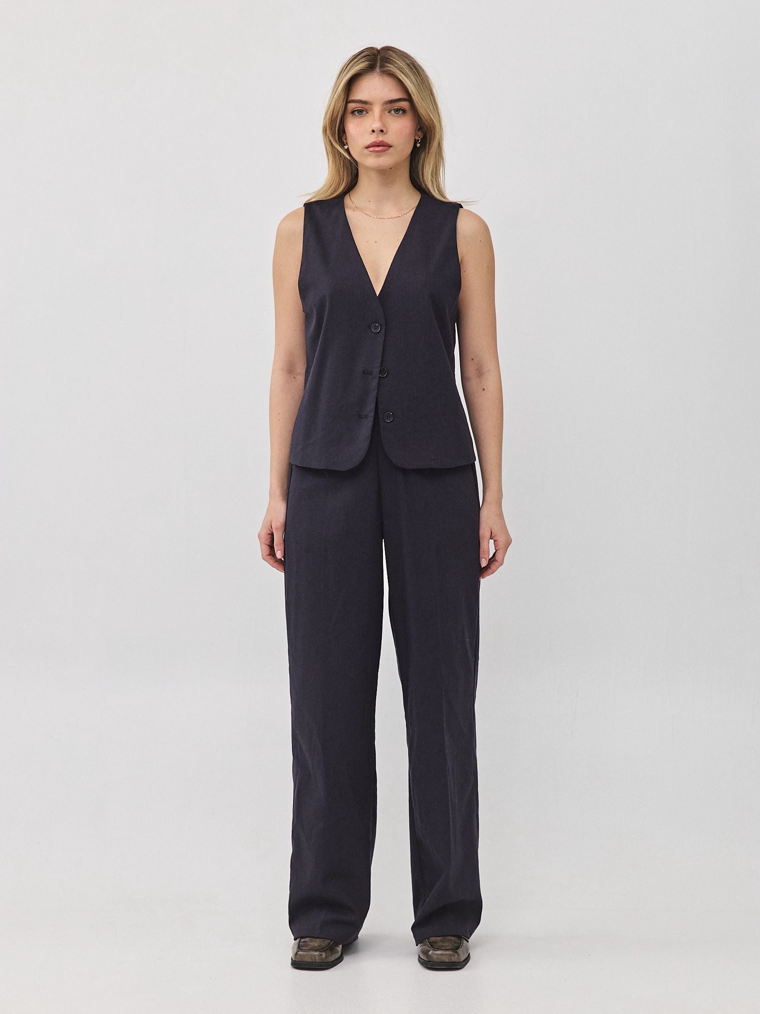 מכנסי פשתן מונטנגרו