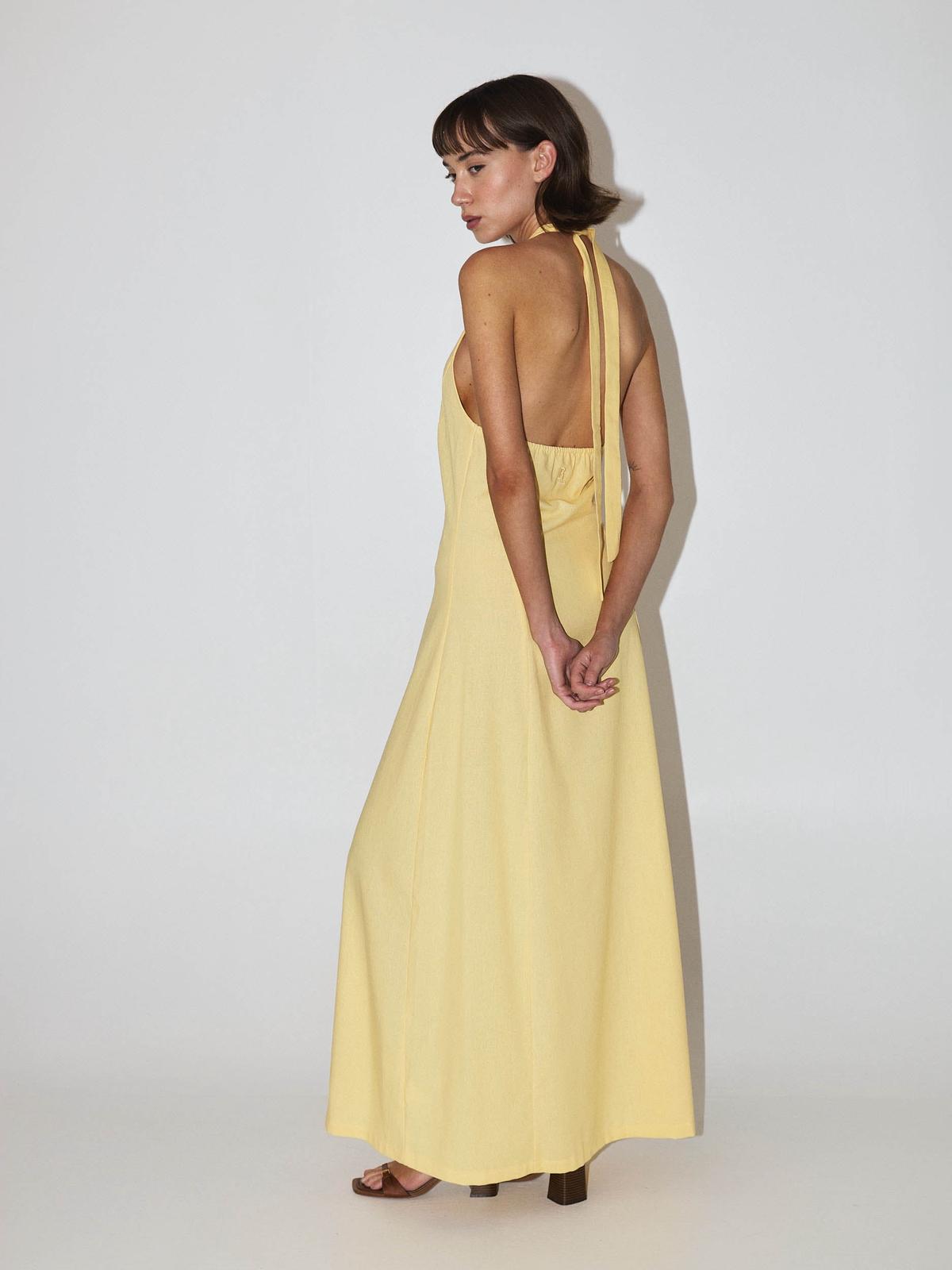 שמלת פשתן סרניטי