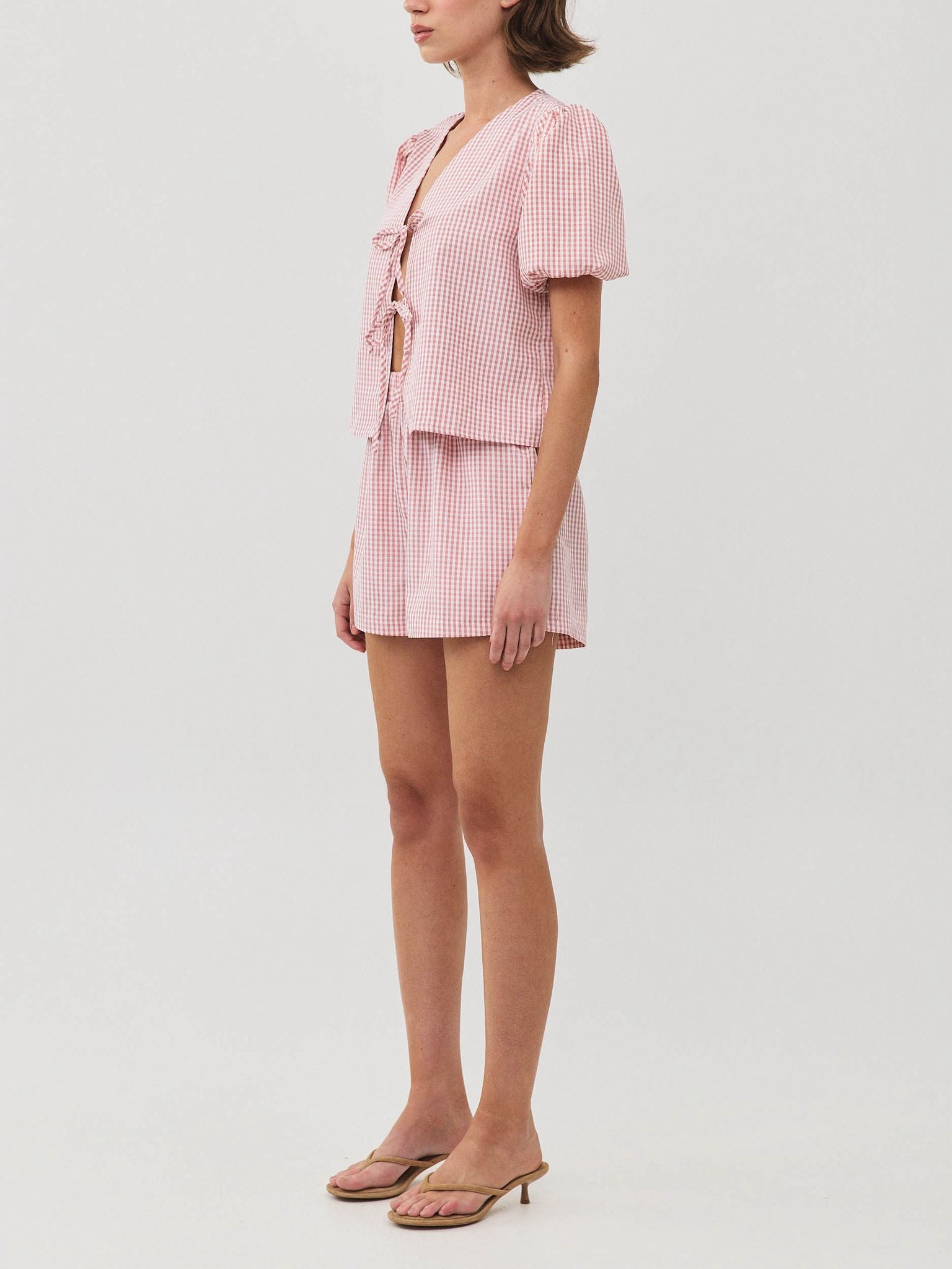 שורט משבצות מנדז