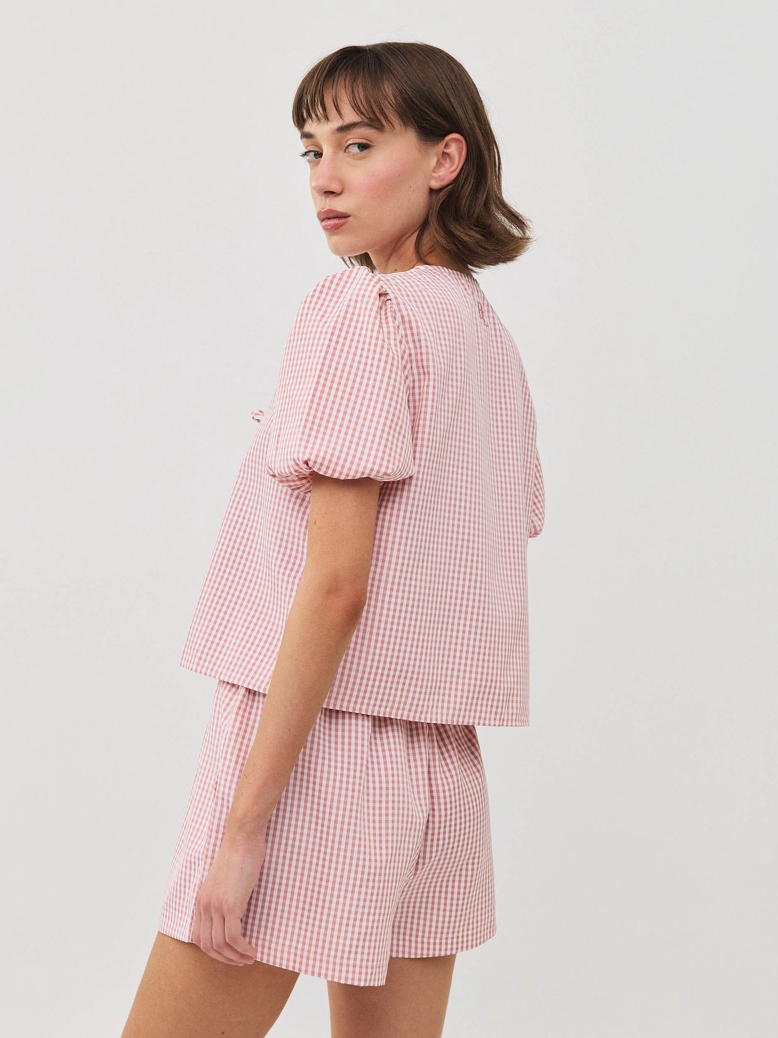 שורט משבצות מנדז