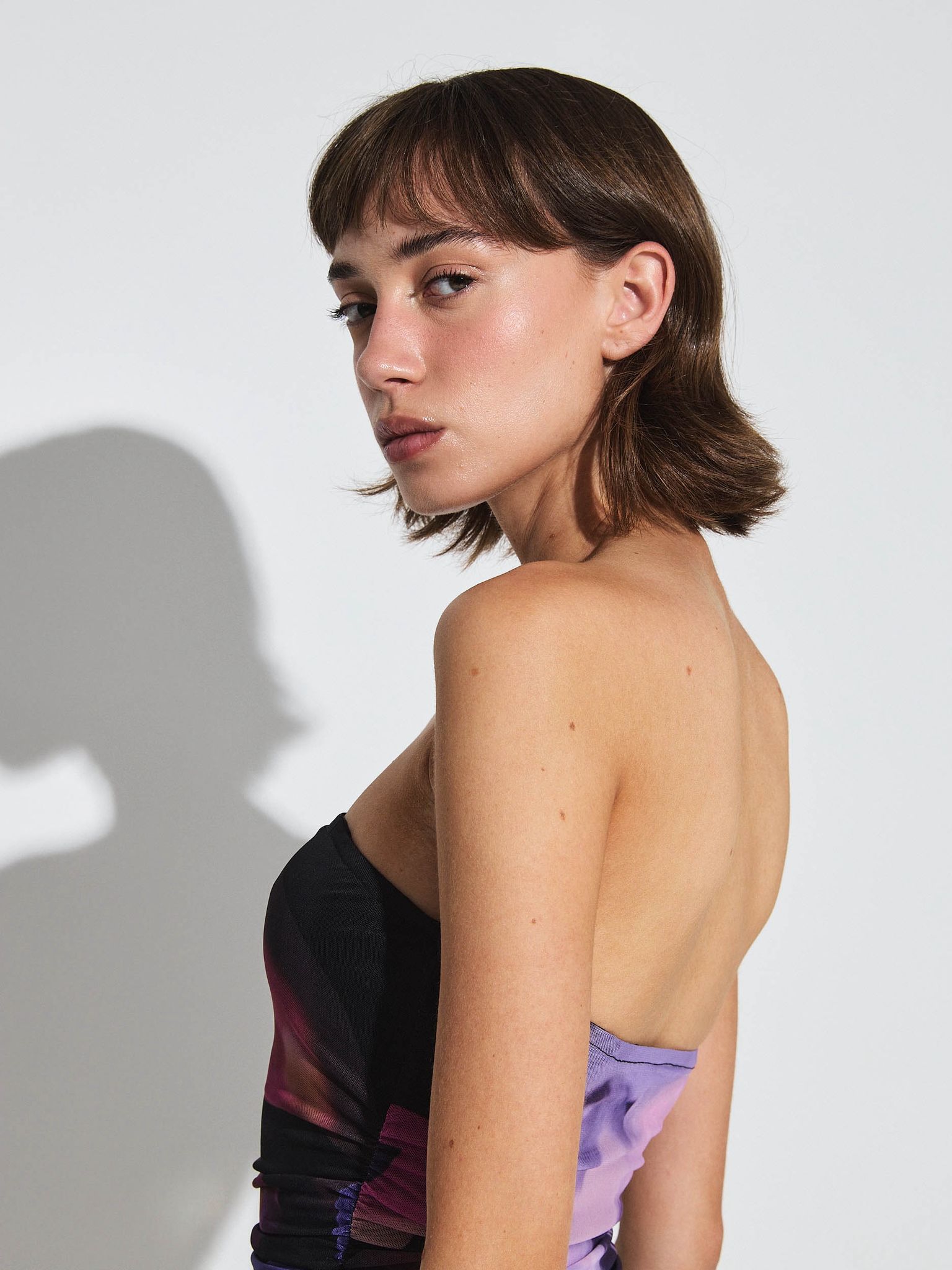 שמלת סטרפלס מיני ליליאנה