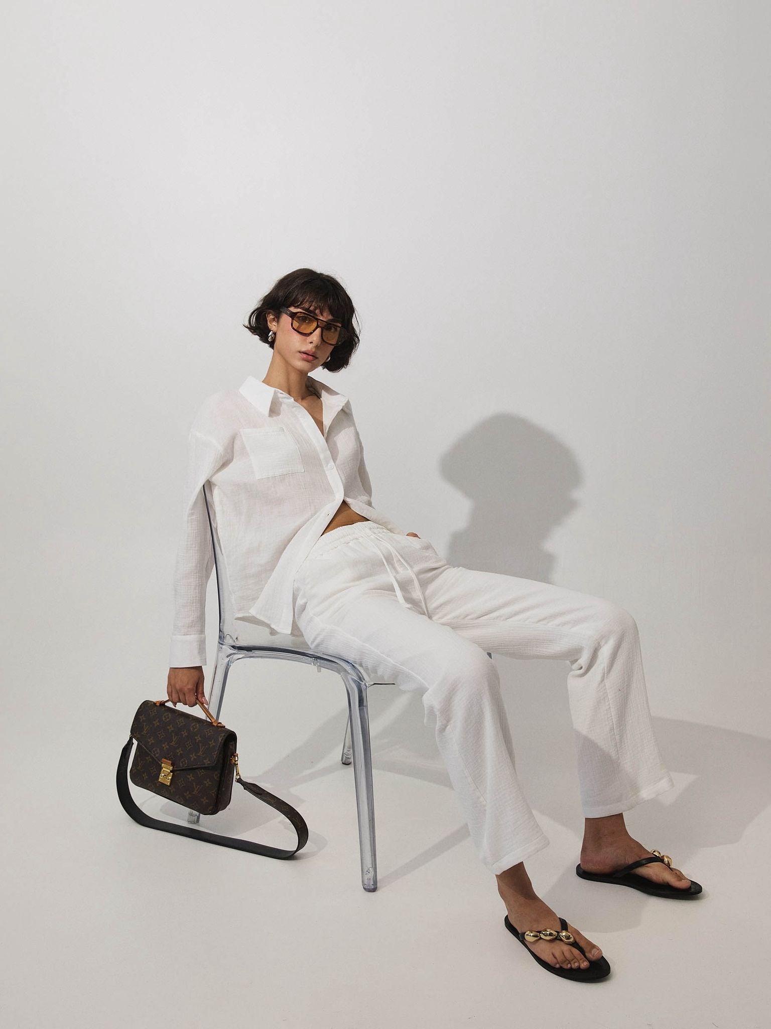 מכופתרת אובריאן פשתן