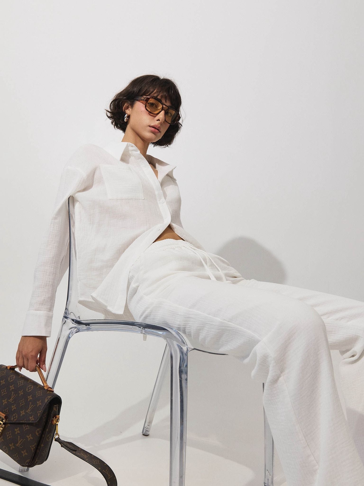 מכופתרת אובריאן פשתן