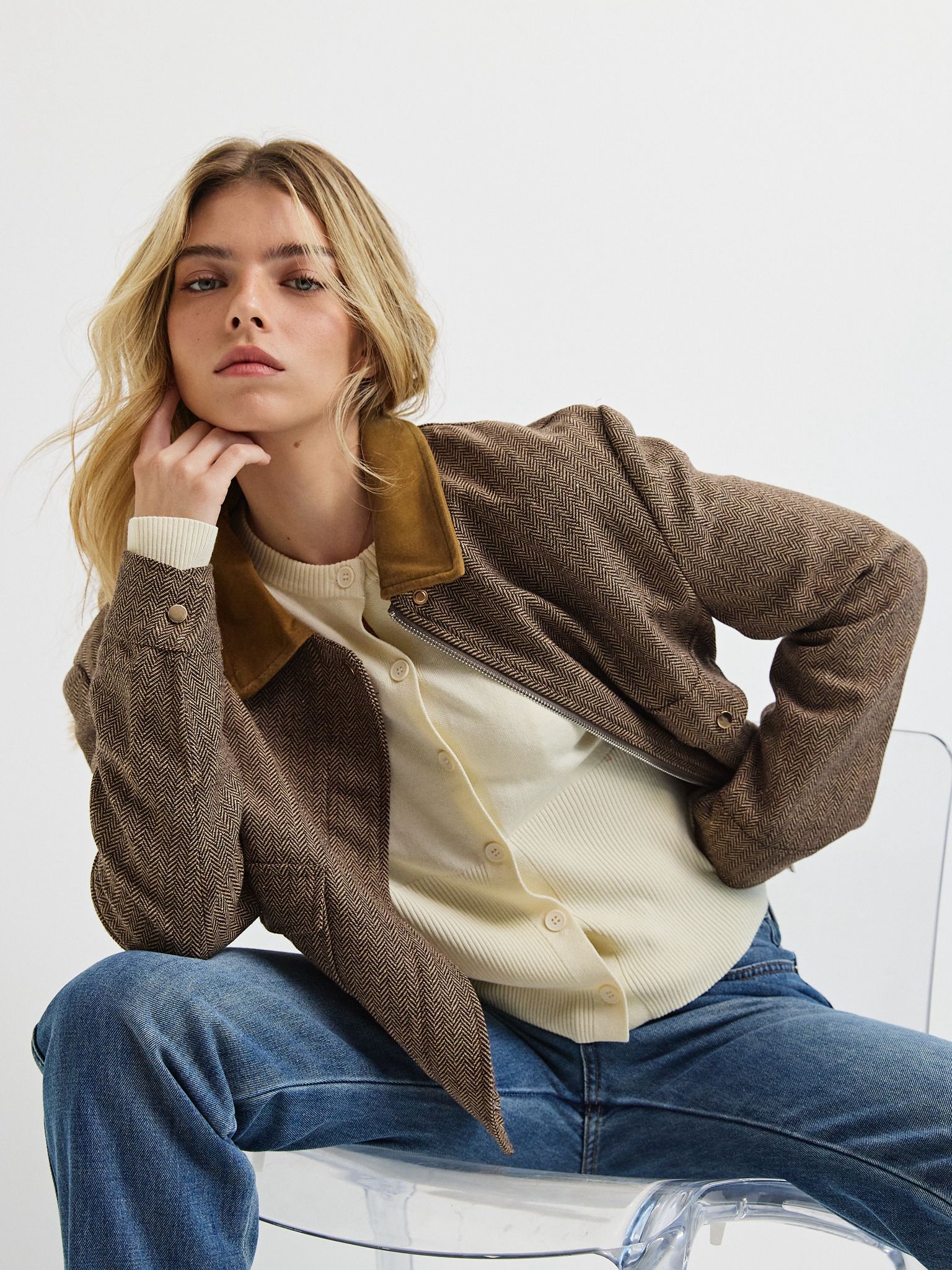 קרדיגן סריג סוני