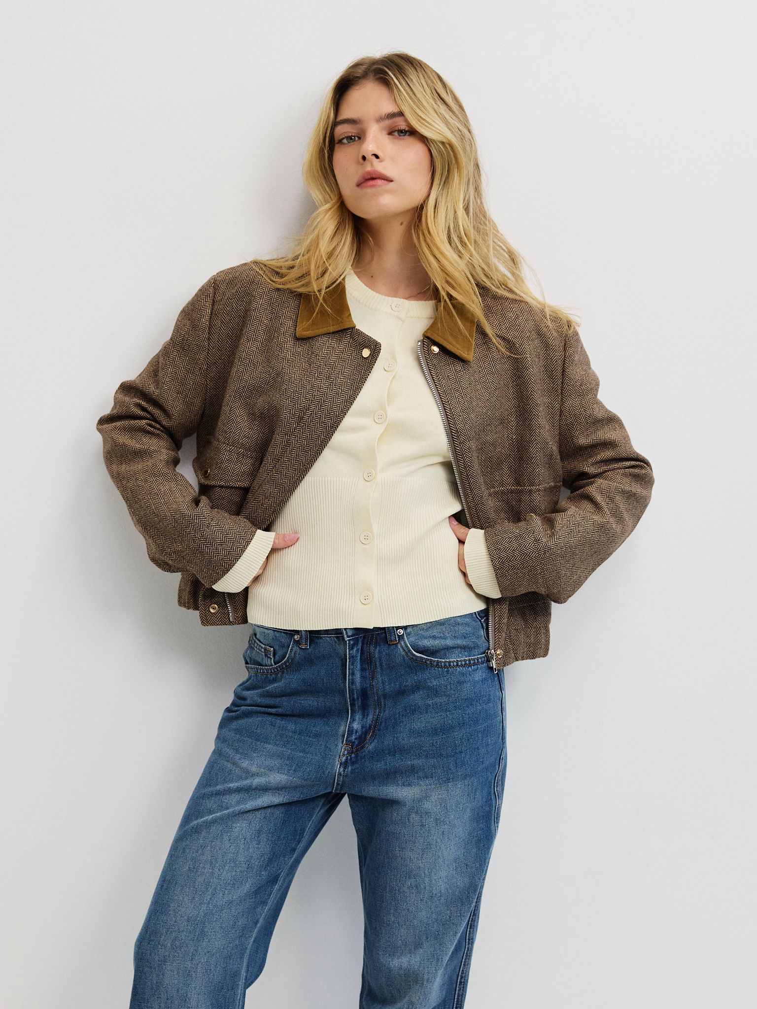 קרדיגן סריג סוני