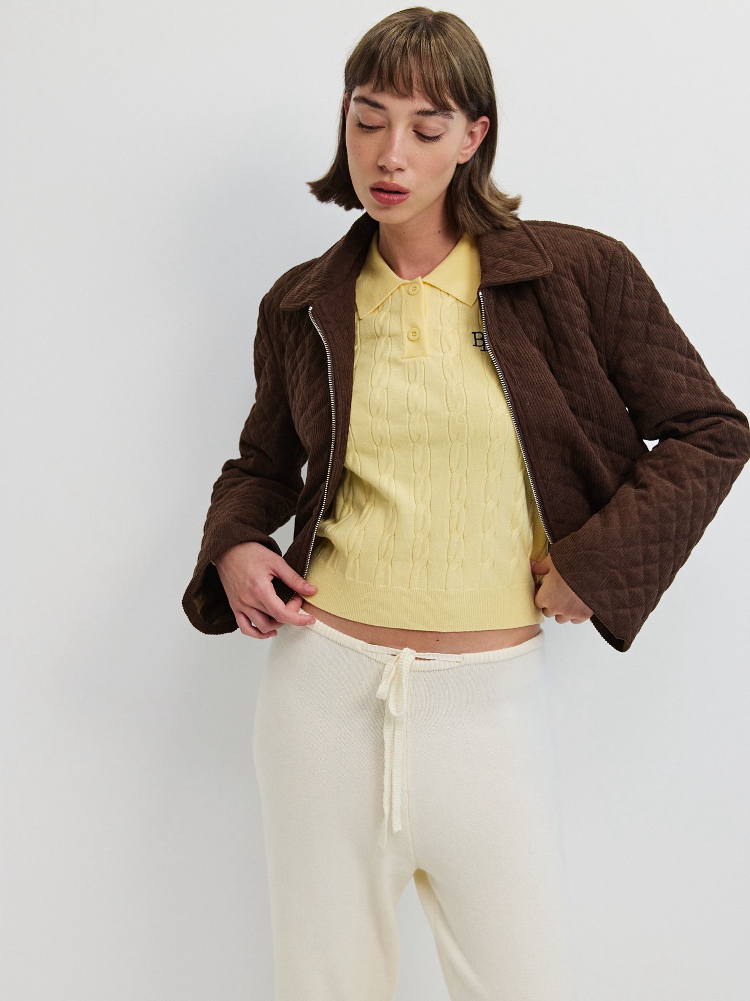 ג׳קט קווילט אנזו