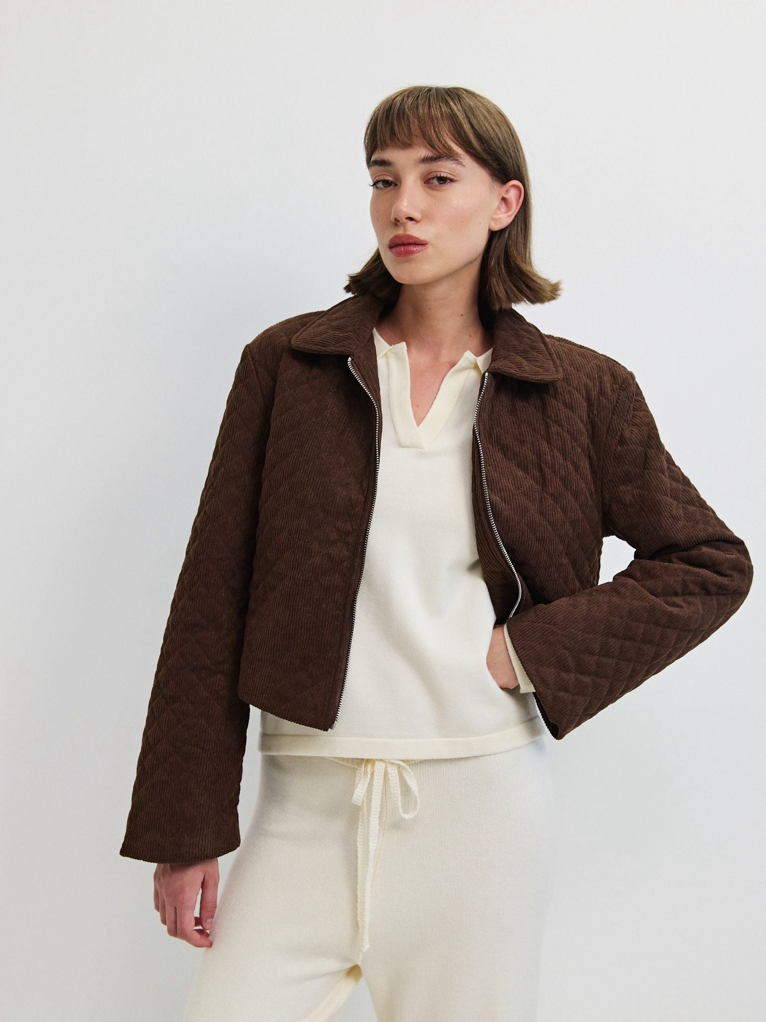 ג׳קט קווילט אנזו