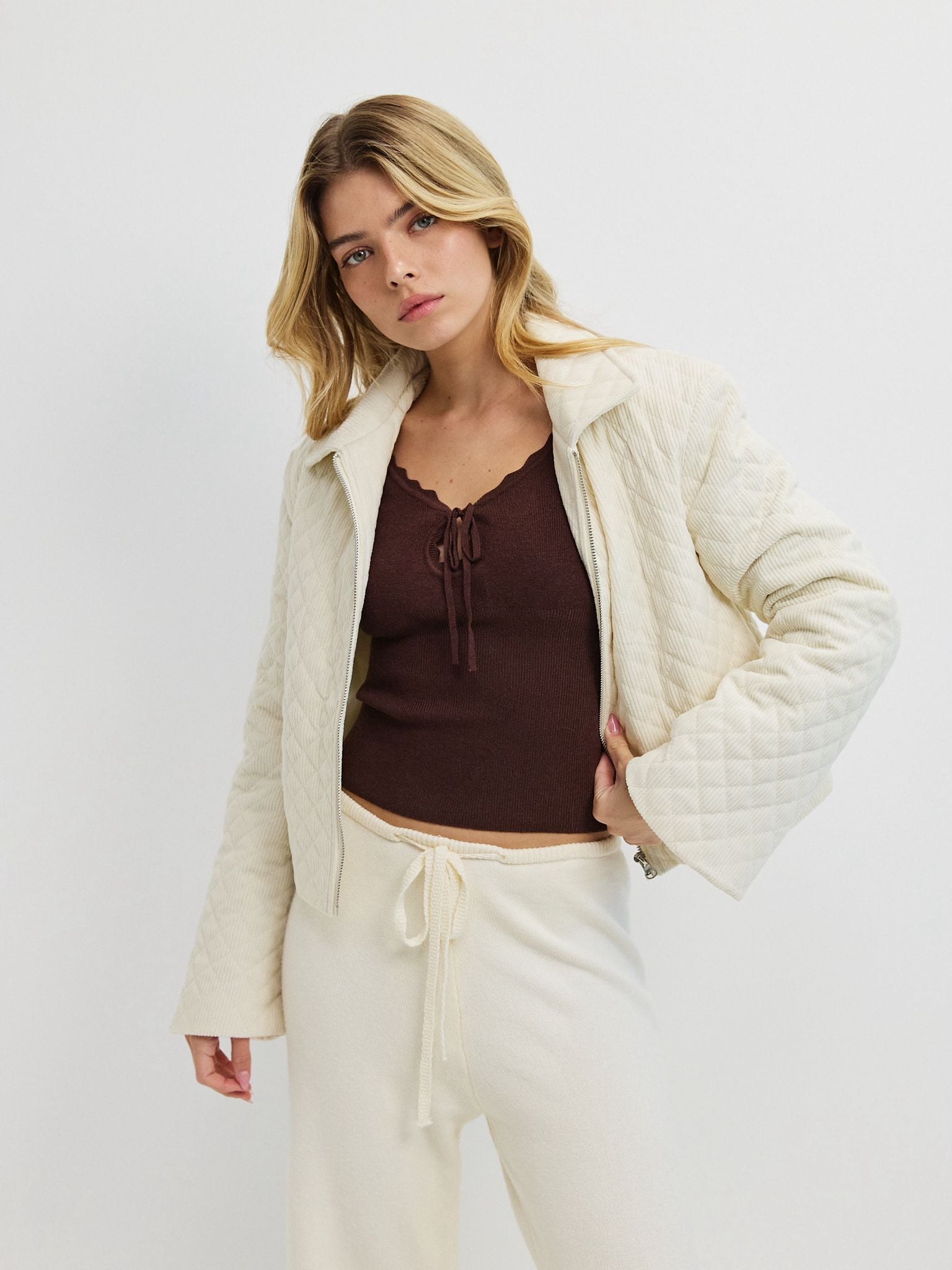 ג׳קט קווילט אנזו