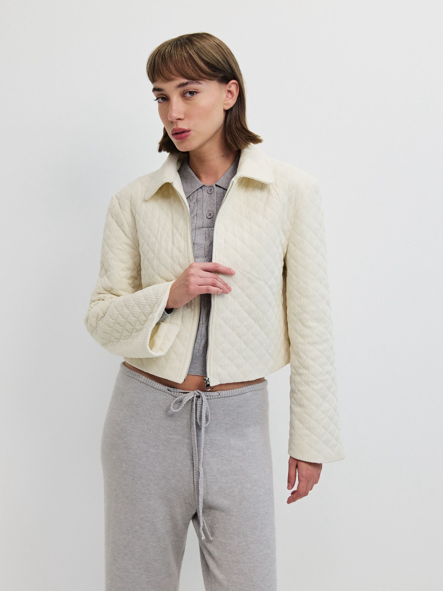 ג׳קט קווילט אנזו