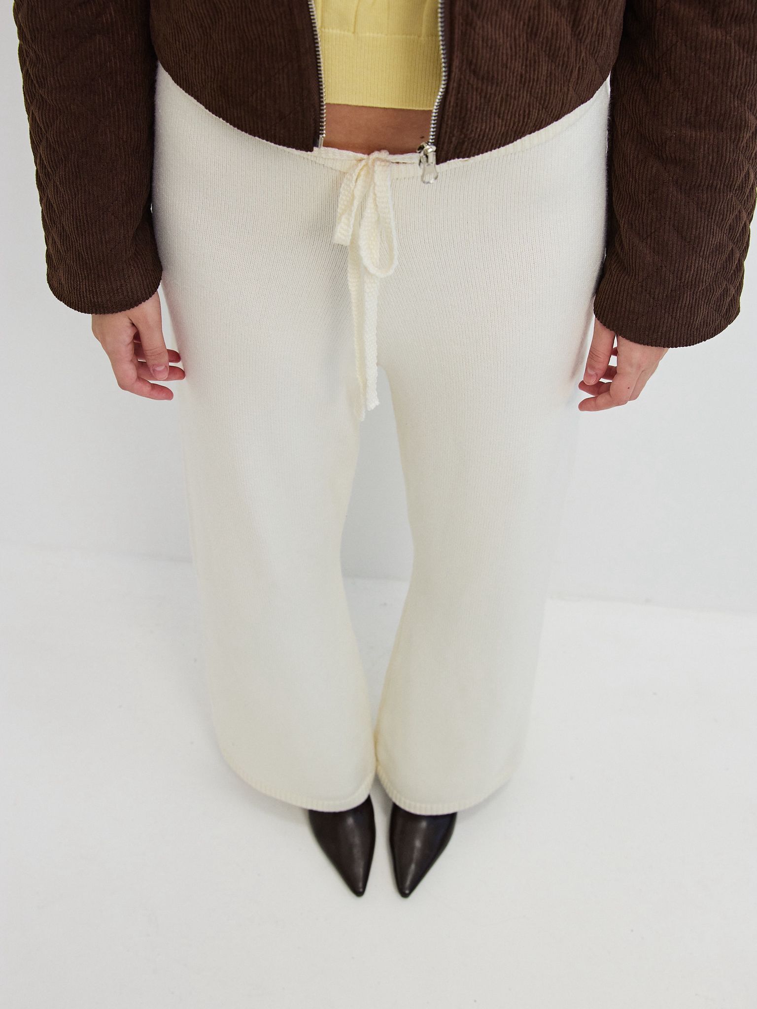 מכנסי סריג קודי