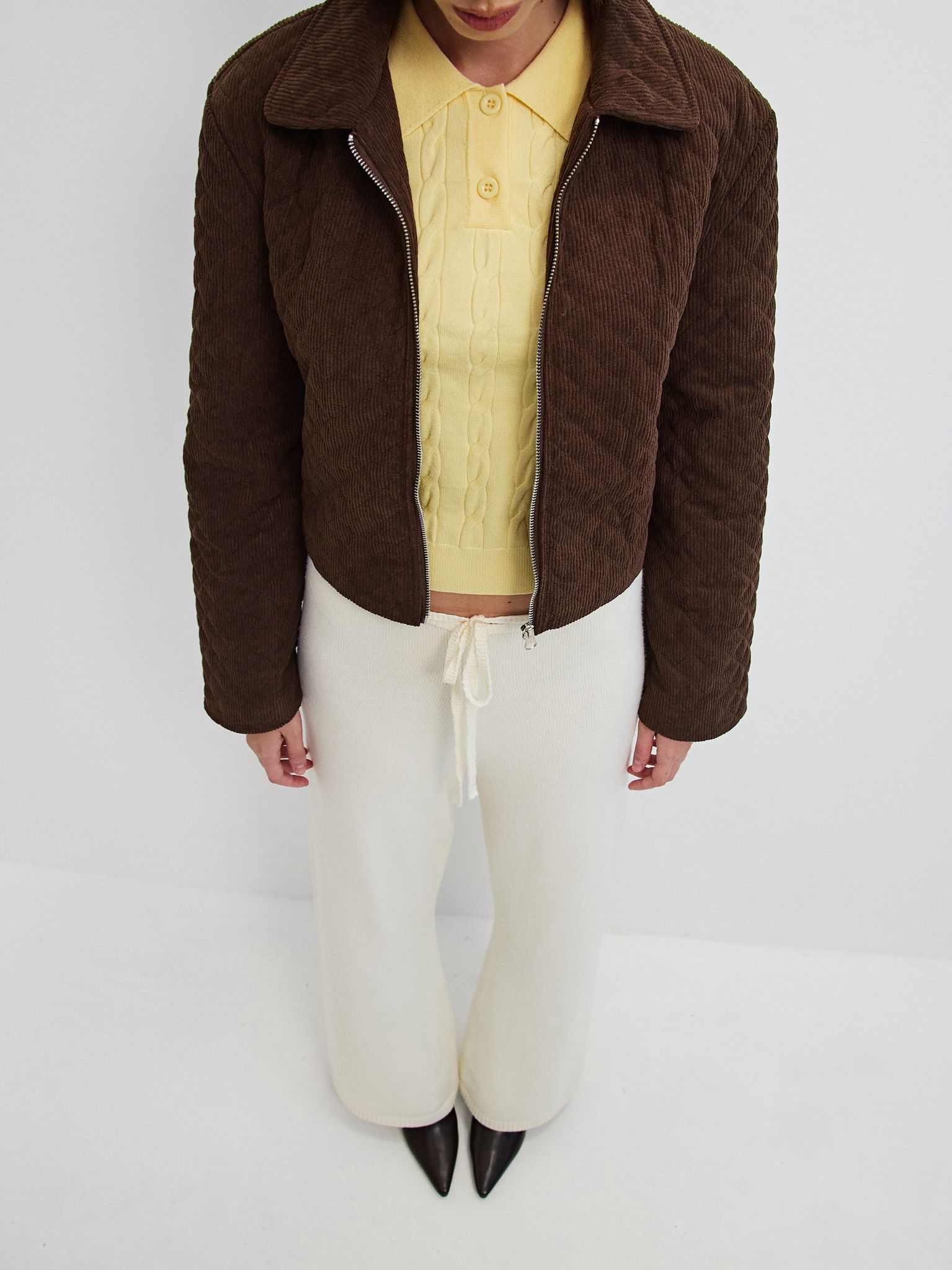 מכנסי סריג קודי