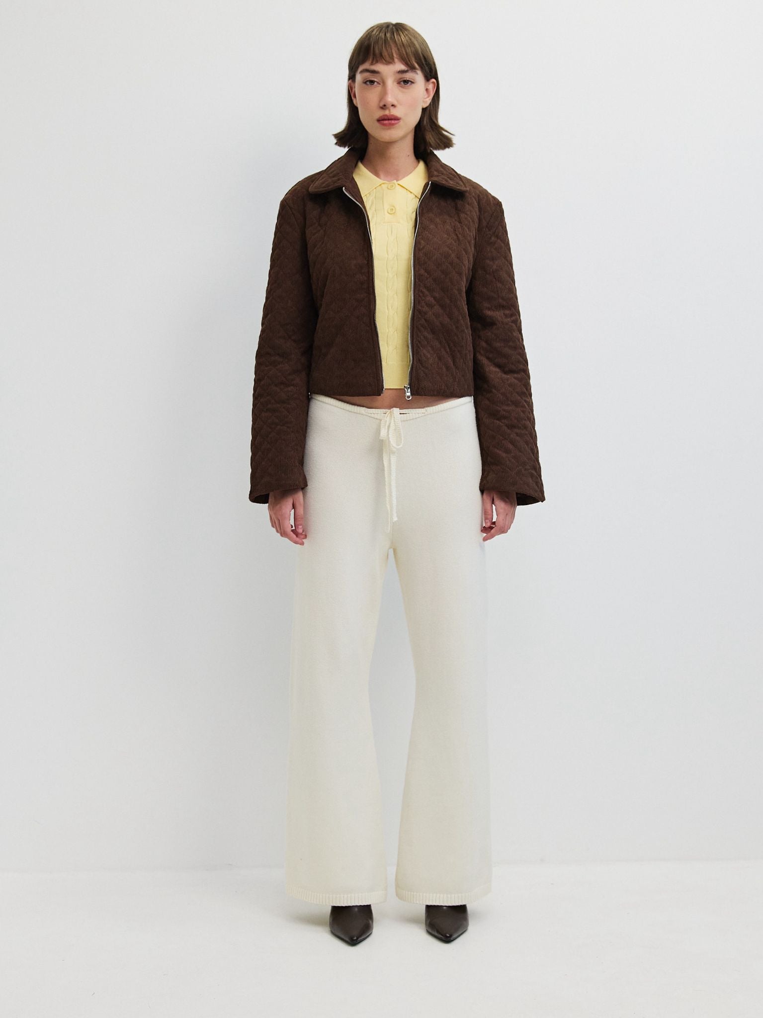 מכנסי סריג קודי