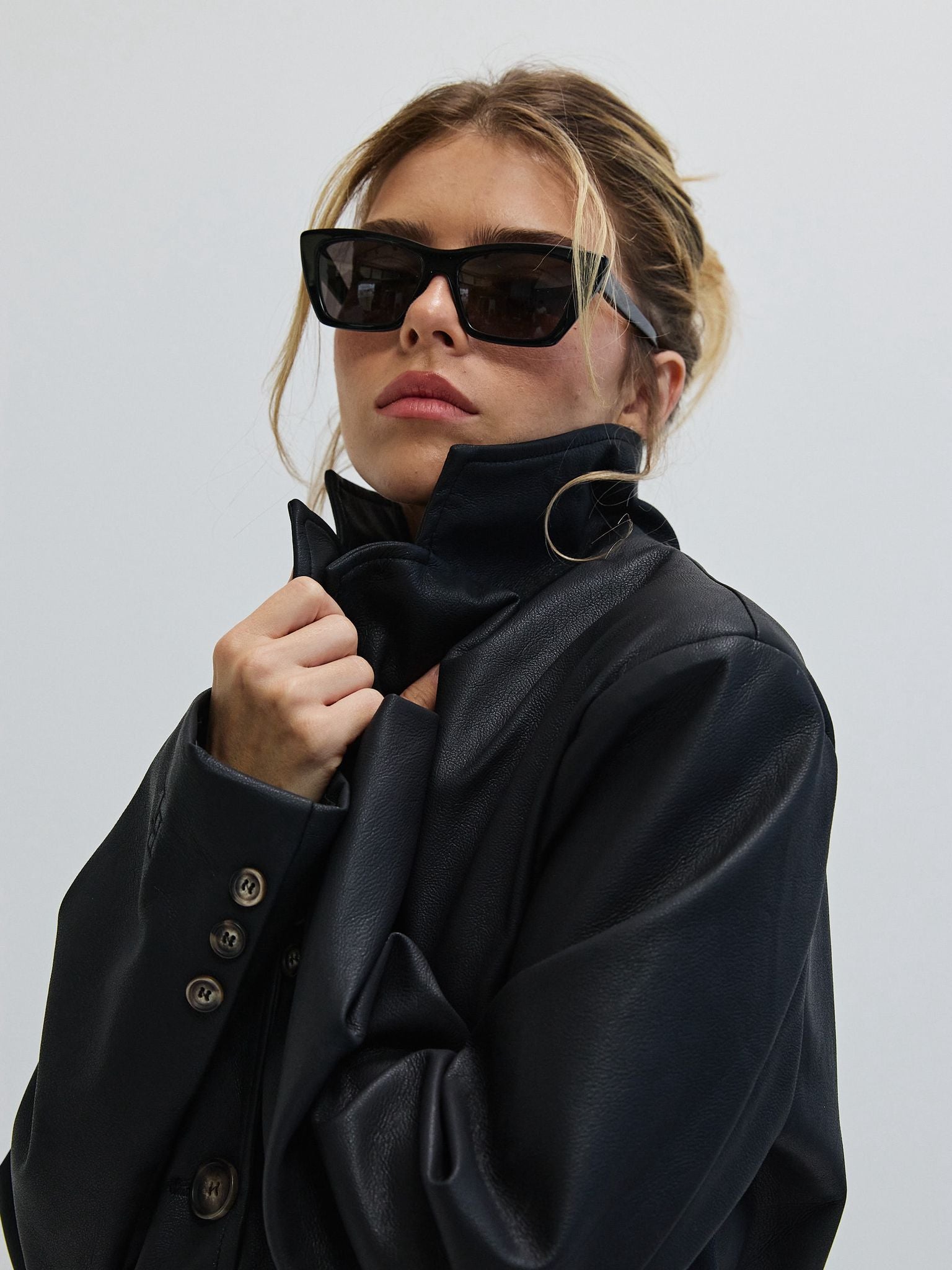 בלייזר דמוי עור סטיבן