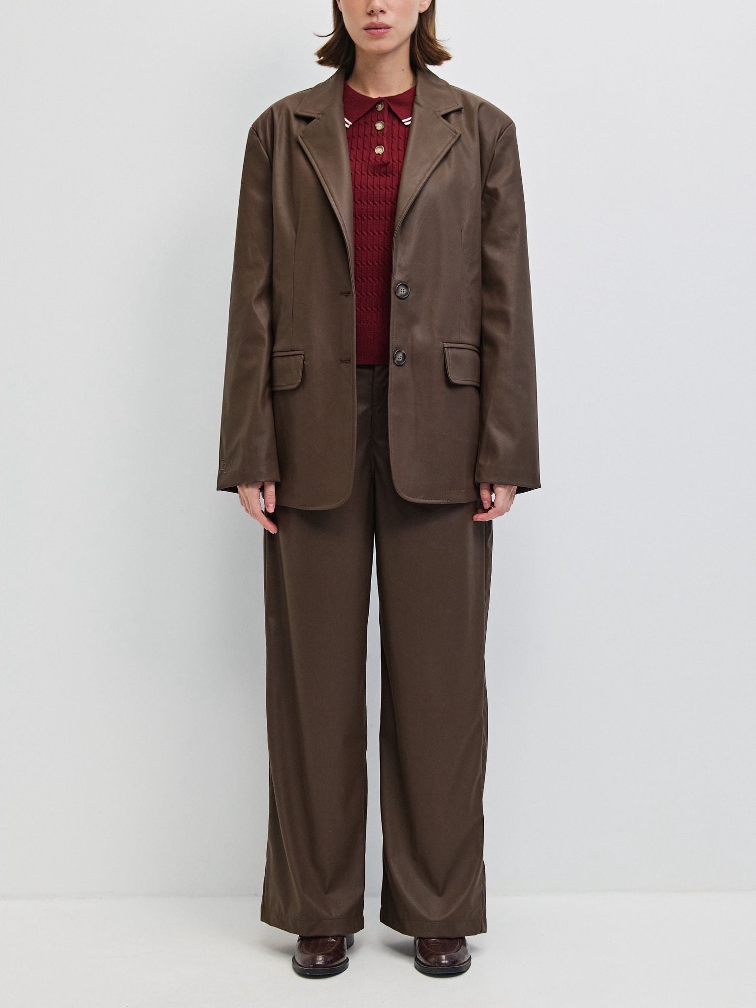 בלייזר דמוי עור סטיבן