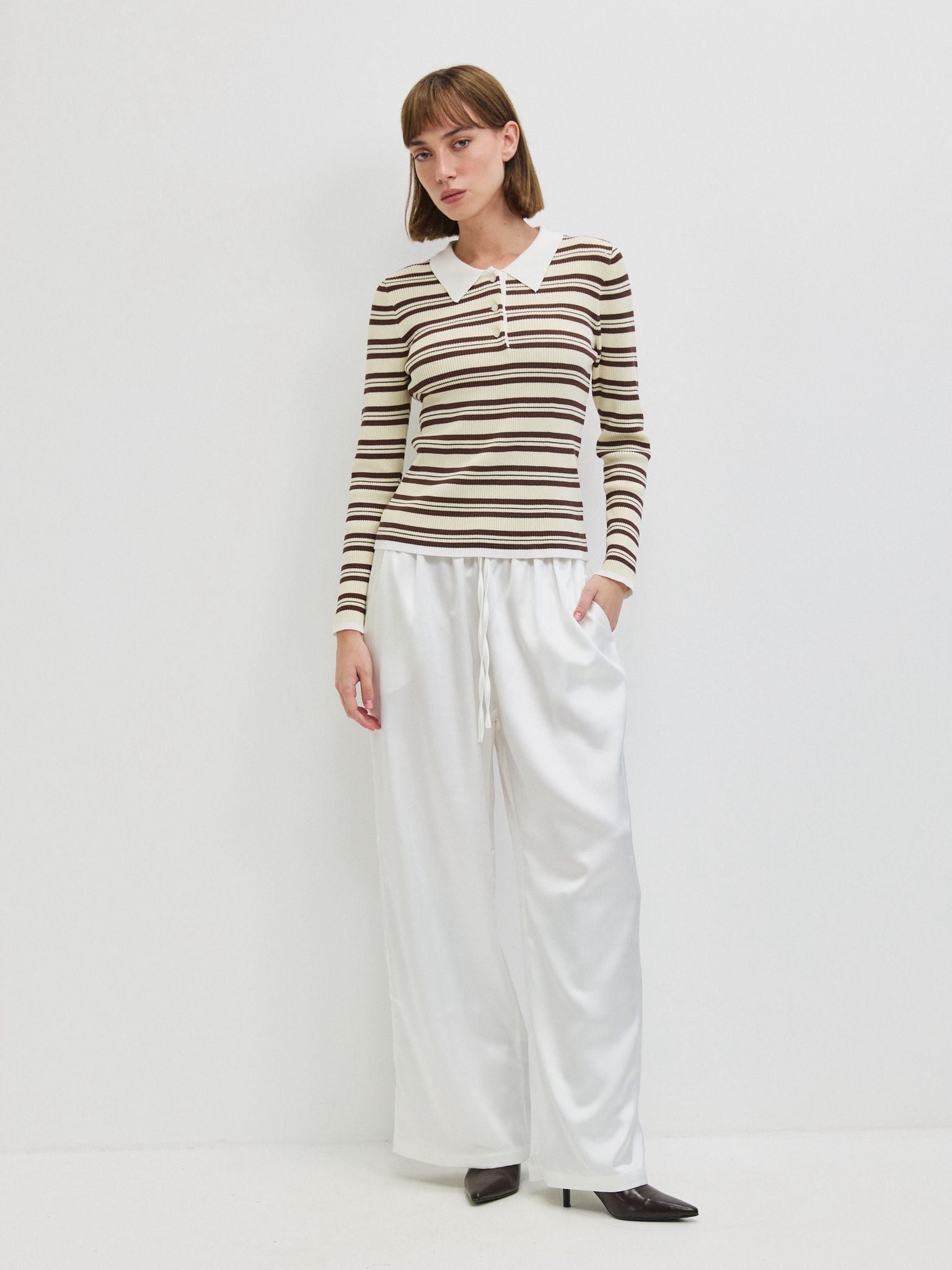 מכנסי סאטן גרייסון