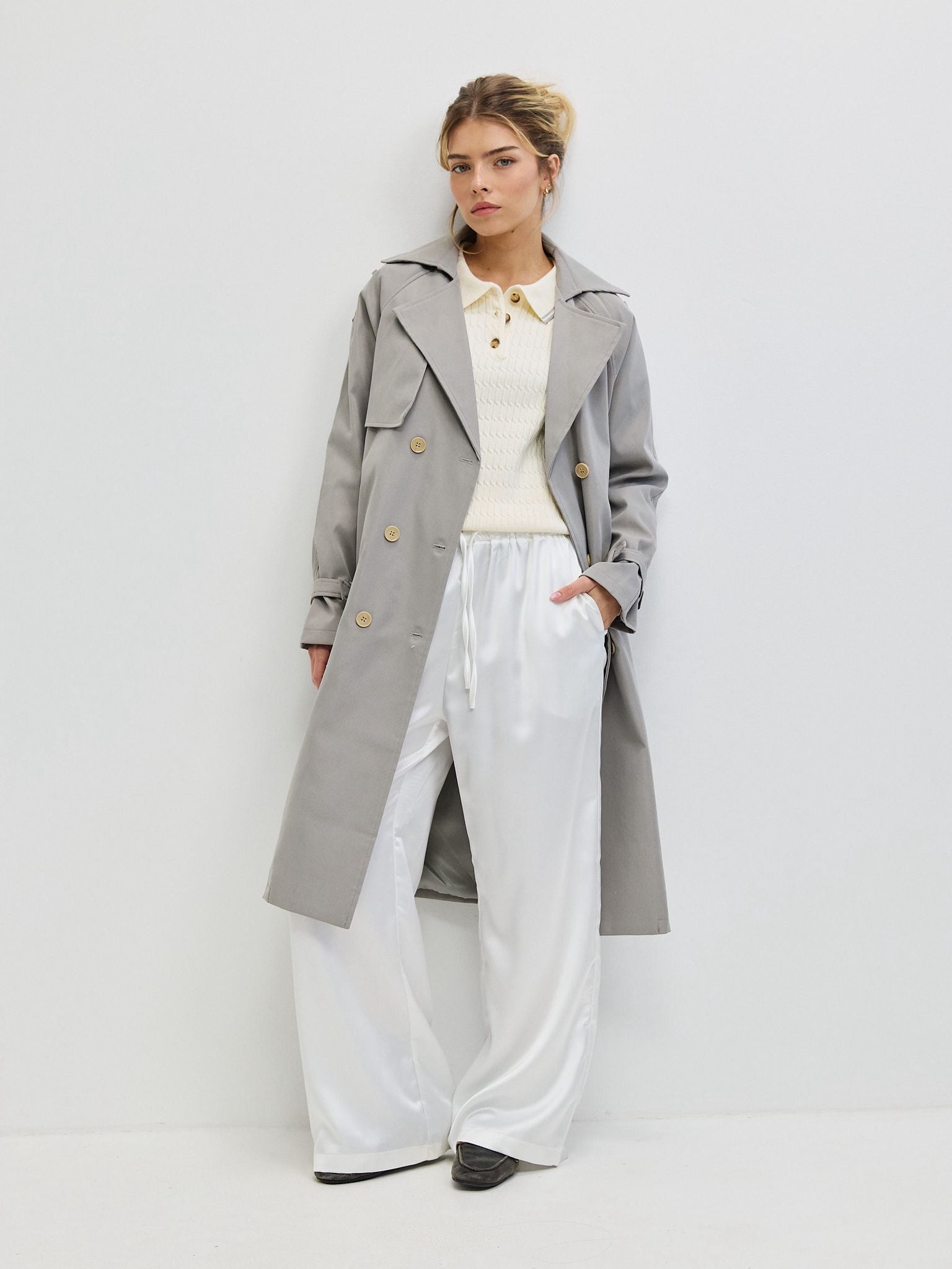 מכנסי סאטן גרייסון