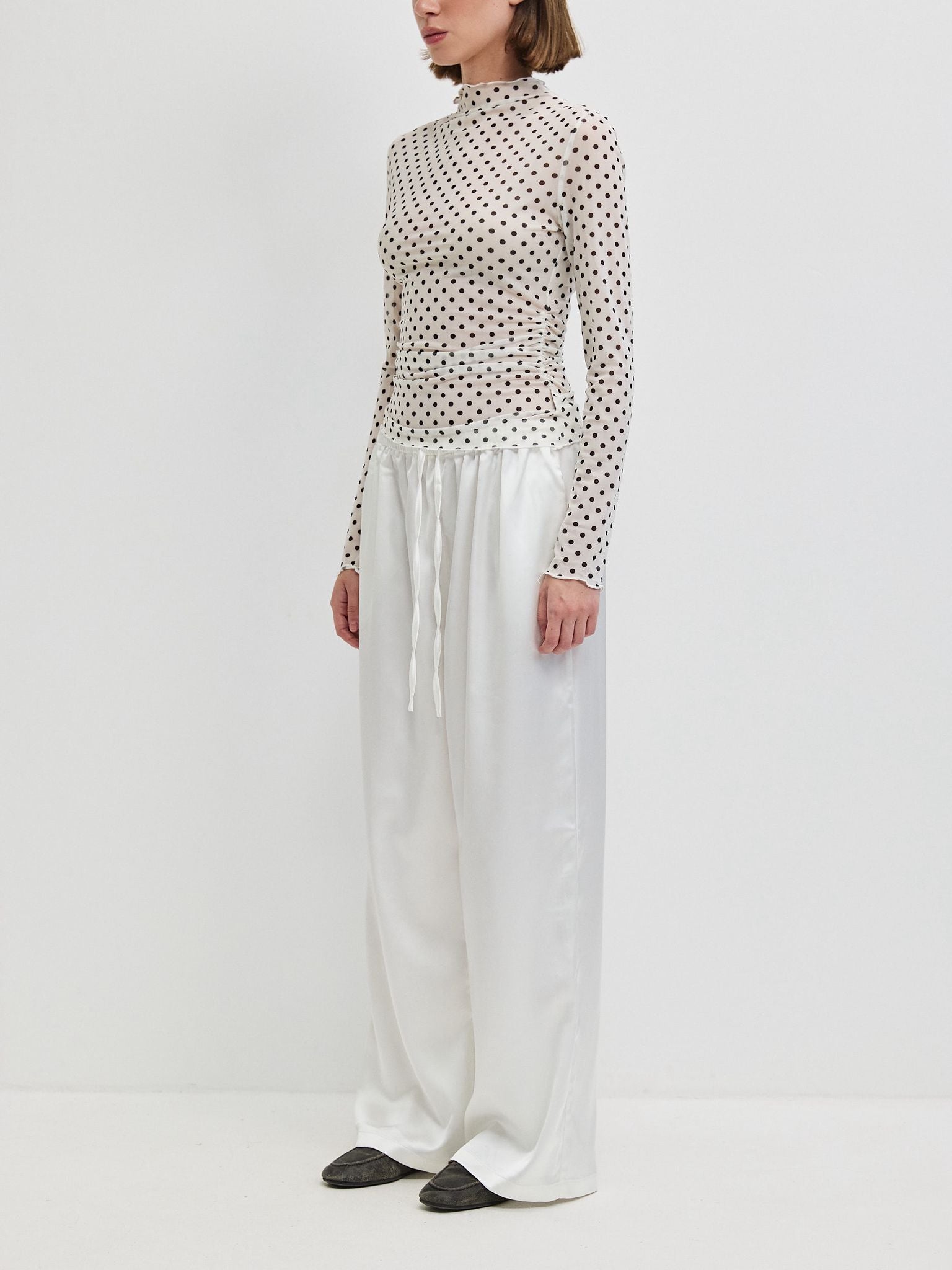 מכנסי סאטן גרייסון