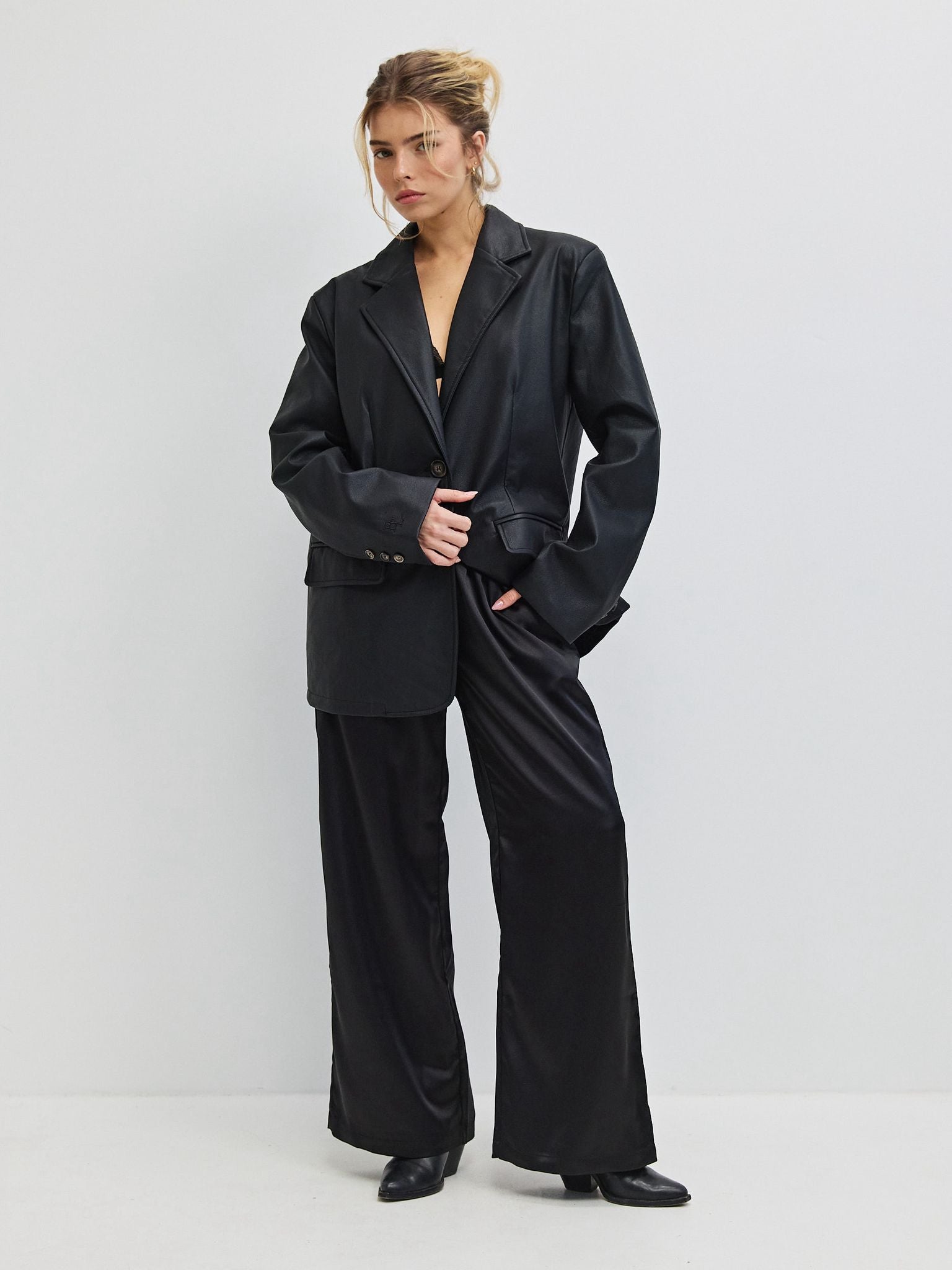 מכנסי סאטן גרייסון