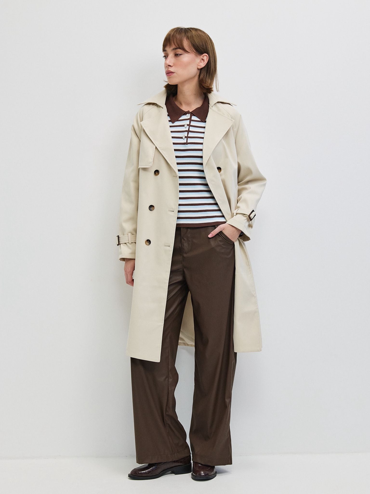 מכנסי דמוי עור טיילר