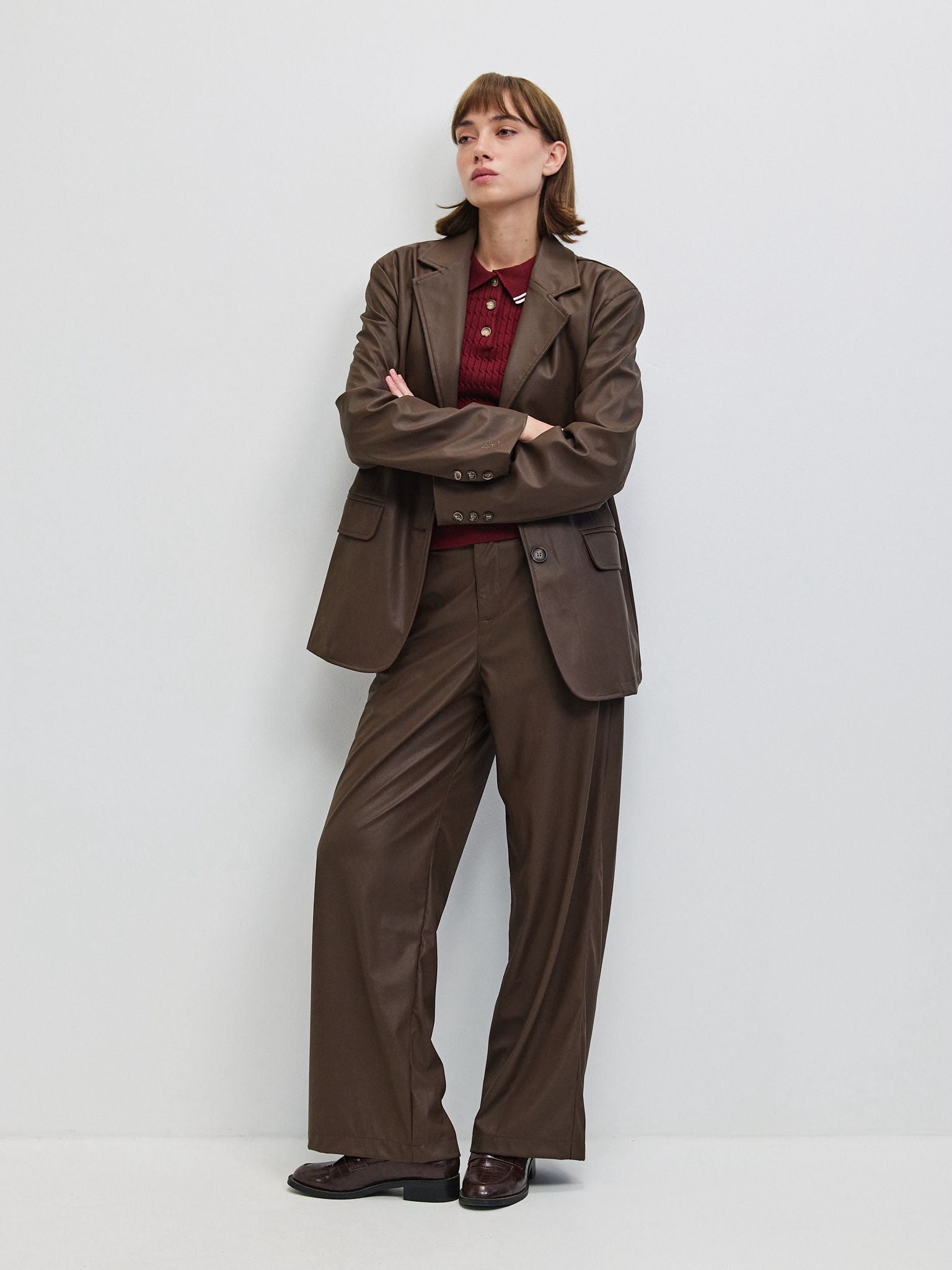 מכנסי דמוי עור טיילר