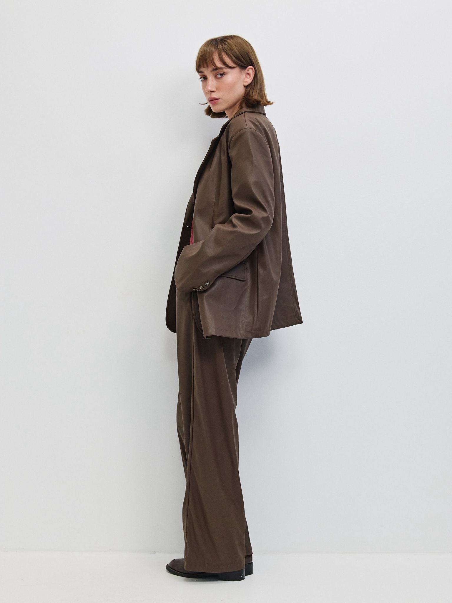 מכנסי דמוי עור טיילר