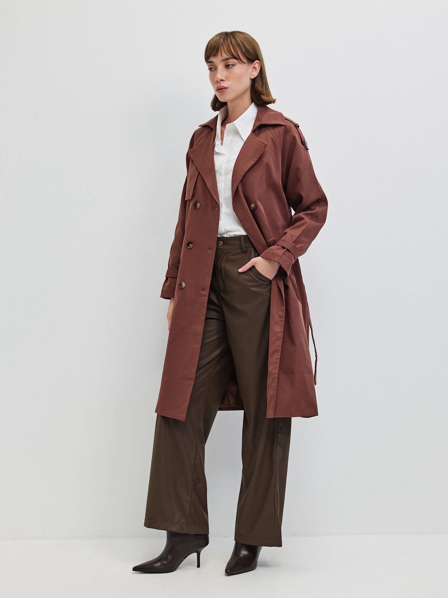 מכנסי דמוי עור טיילר