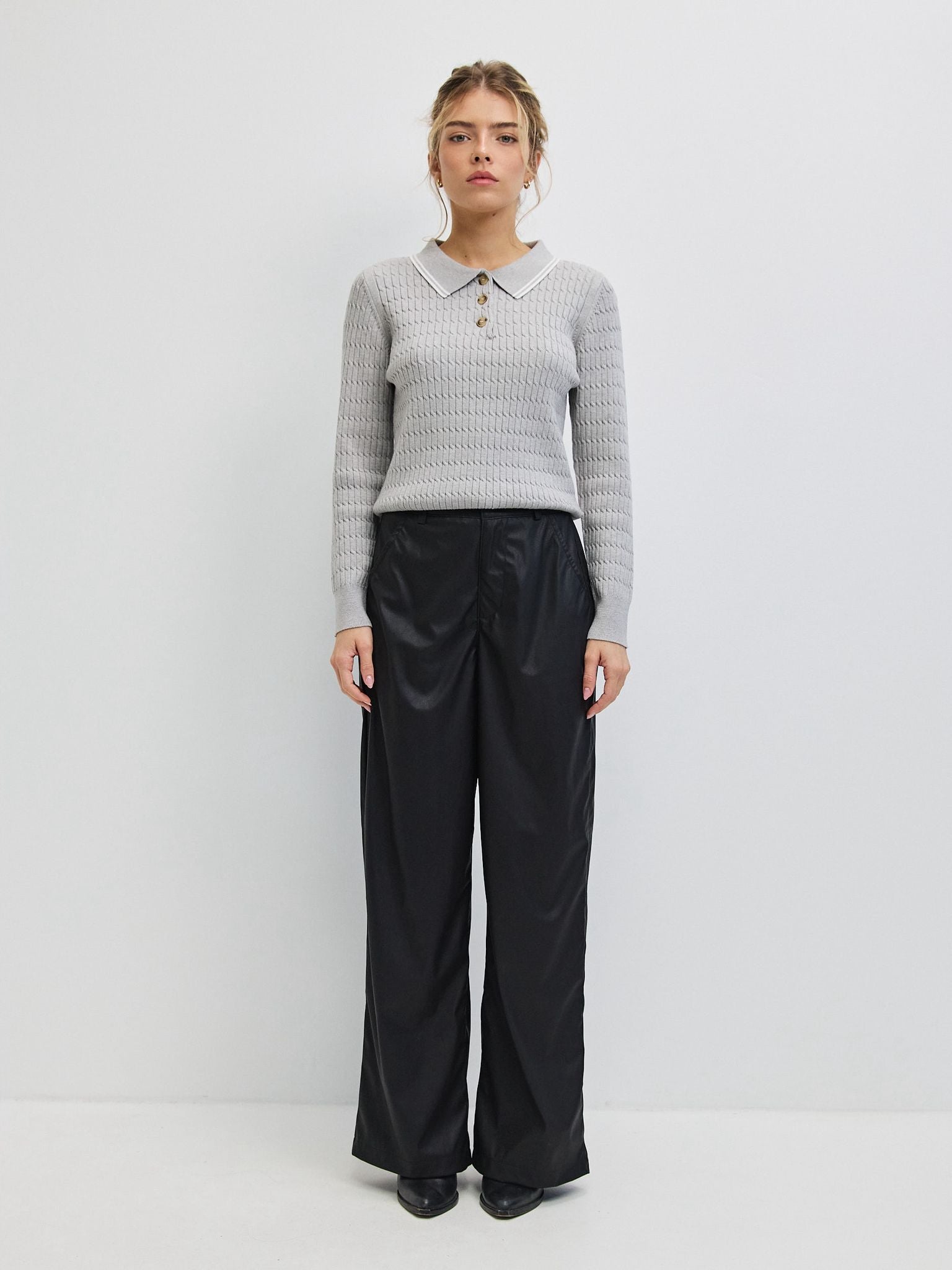 מכנסי דמוי עור טיילר