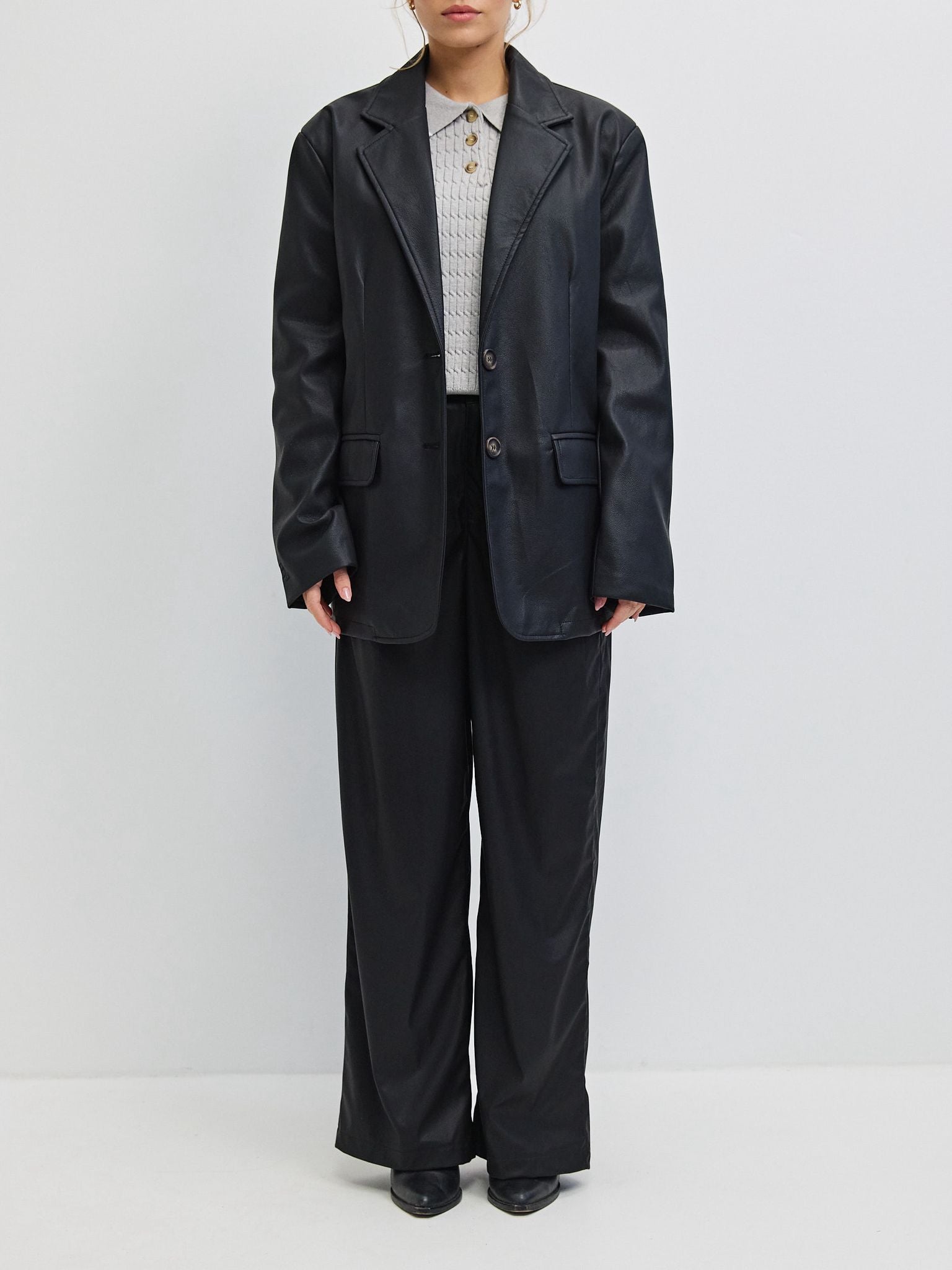 מכנסי דמוי עור טיילר