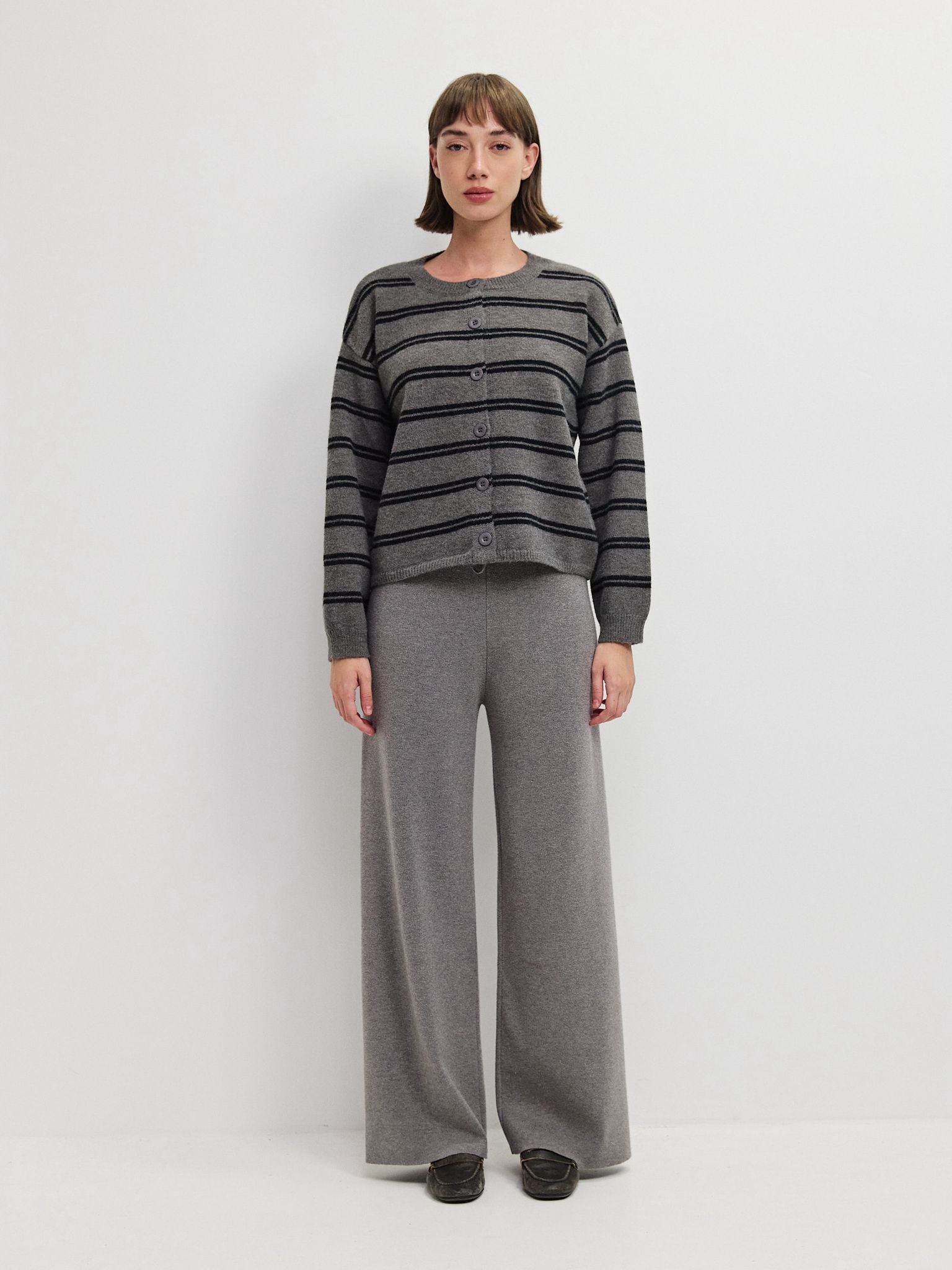 מכנסי סריג אשטון