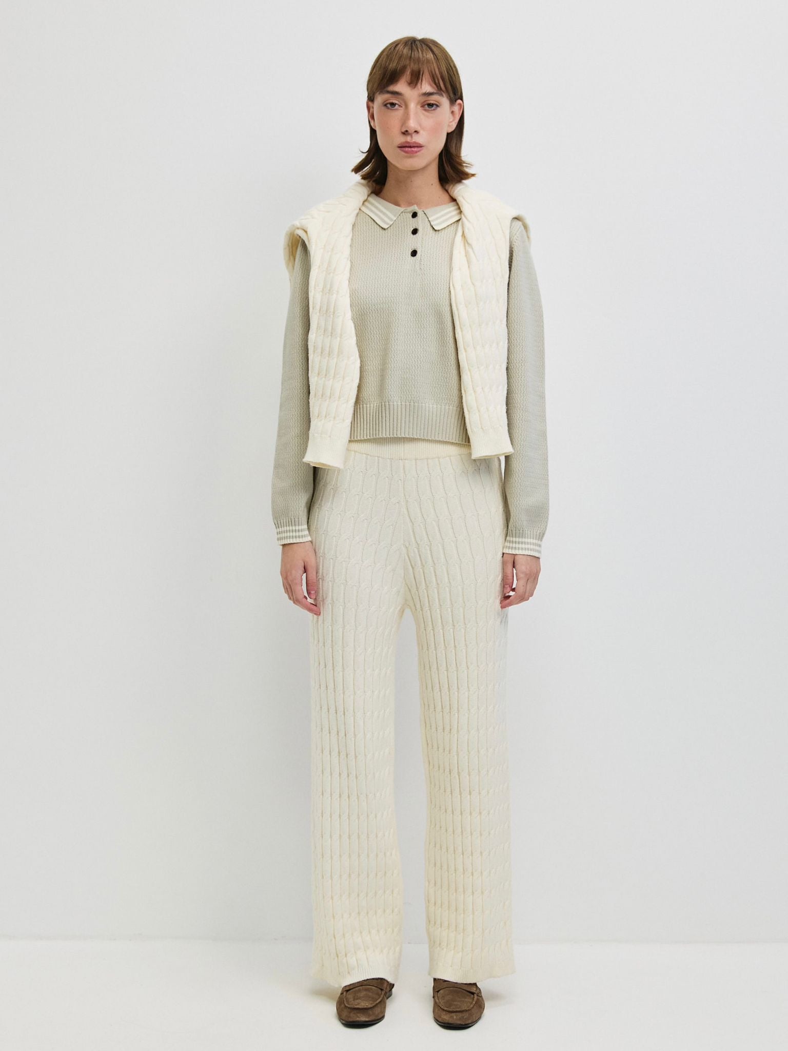 מכנסי סריג דה נירו