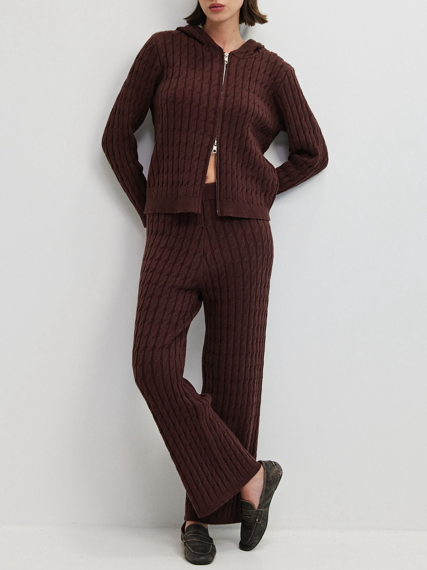 מכנסי סריג דה נירו